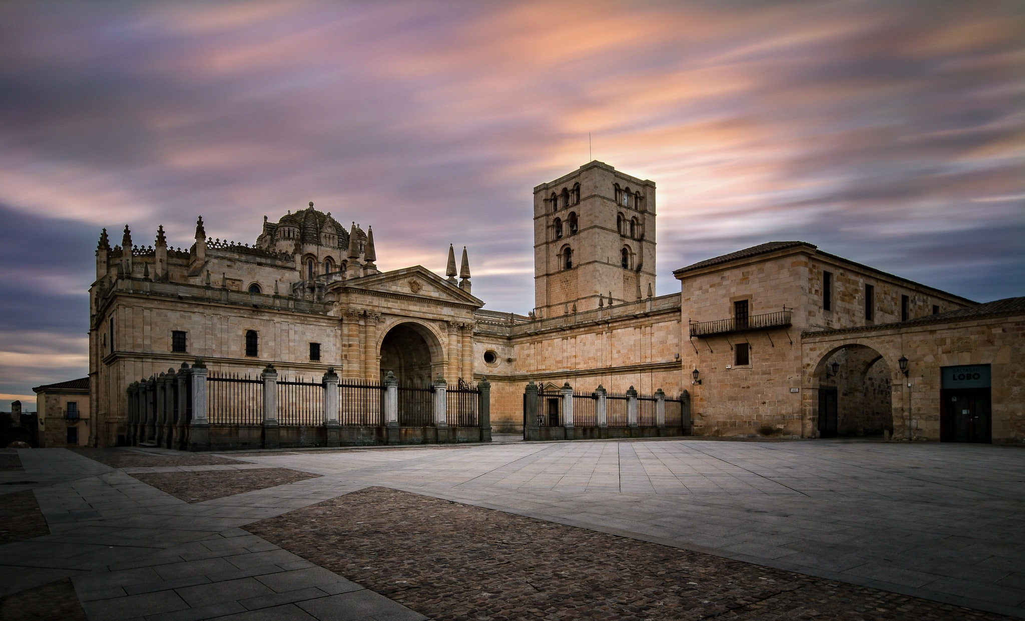 Church, Spain, Zamora, Catedral de Zamora, temple, 1080P, HD Wallpaper
