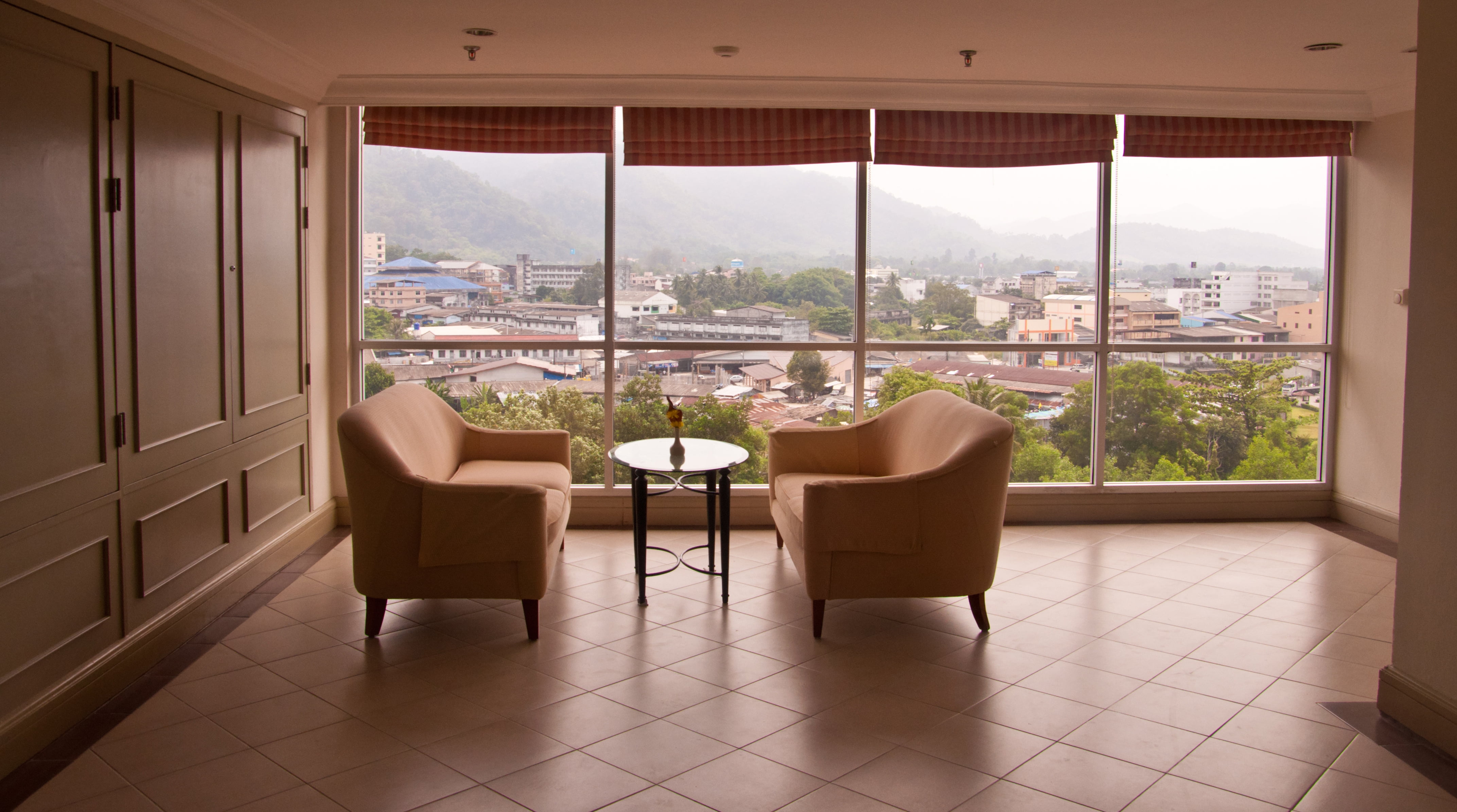 luxury, looking Through Window, house, indoors, seats, apartment, decor, day, seat, looking At View, wooden, flooring, armchair, tiled floor, furniture, HD Wallpaper