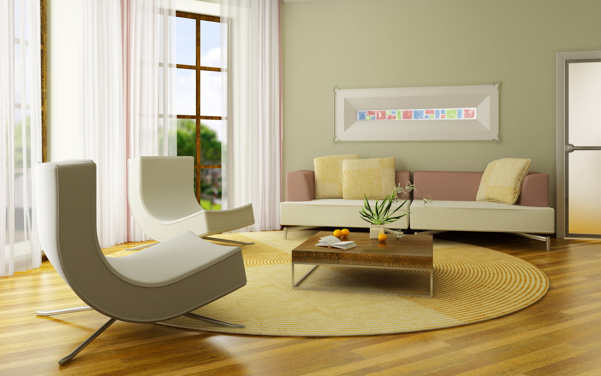 sparse, room. apartment, lifestyles, comfortable, 1080P, three-dimensional Shape, pillow, sofa, home, indoors, brown, wooden, decoration, home Interior, HD Wallpaper