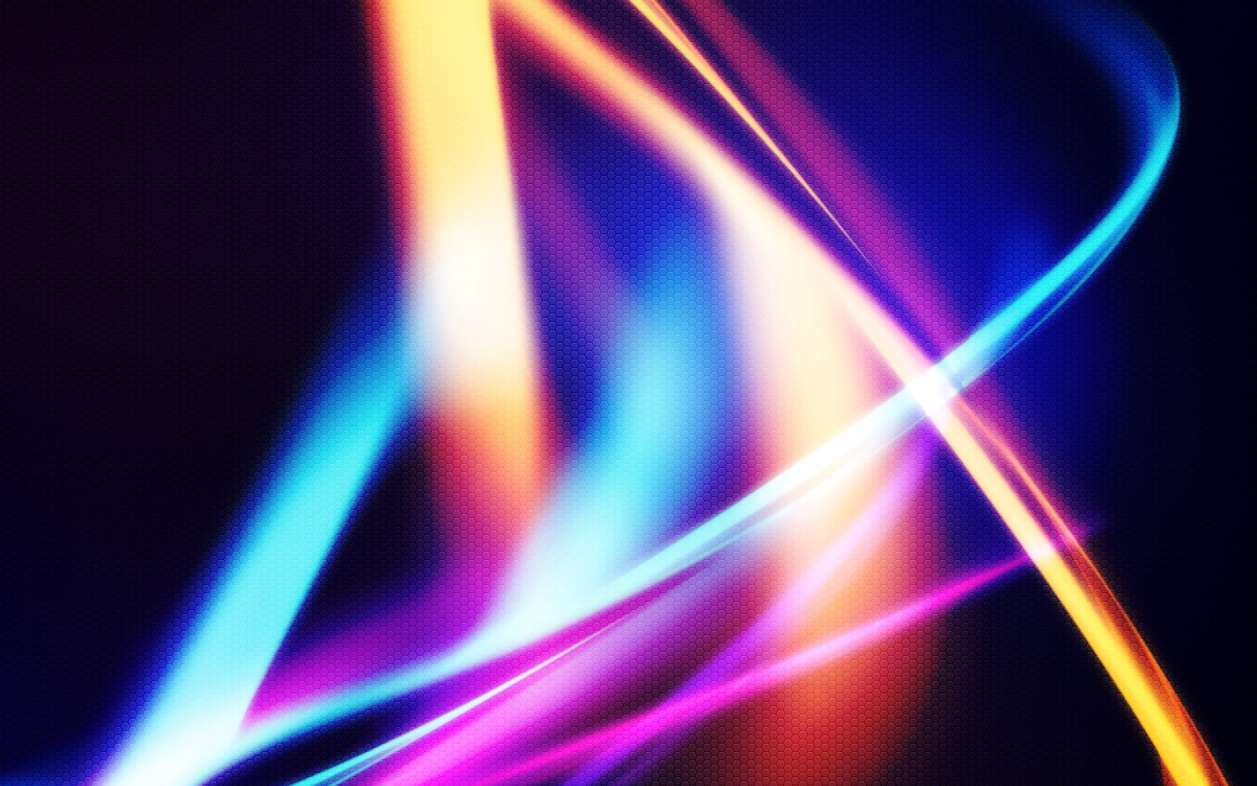 blue, backgrounds, black background, backdrop, science, rays, futuristic, illuminated, yellow, lines, purple, laser, pattern, studio shot, shiny, HD Wallpaper