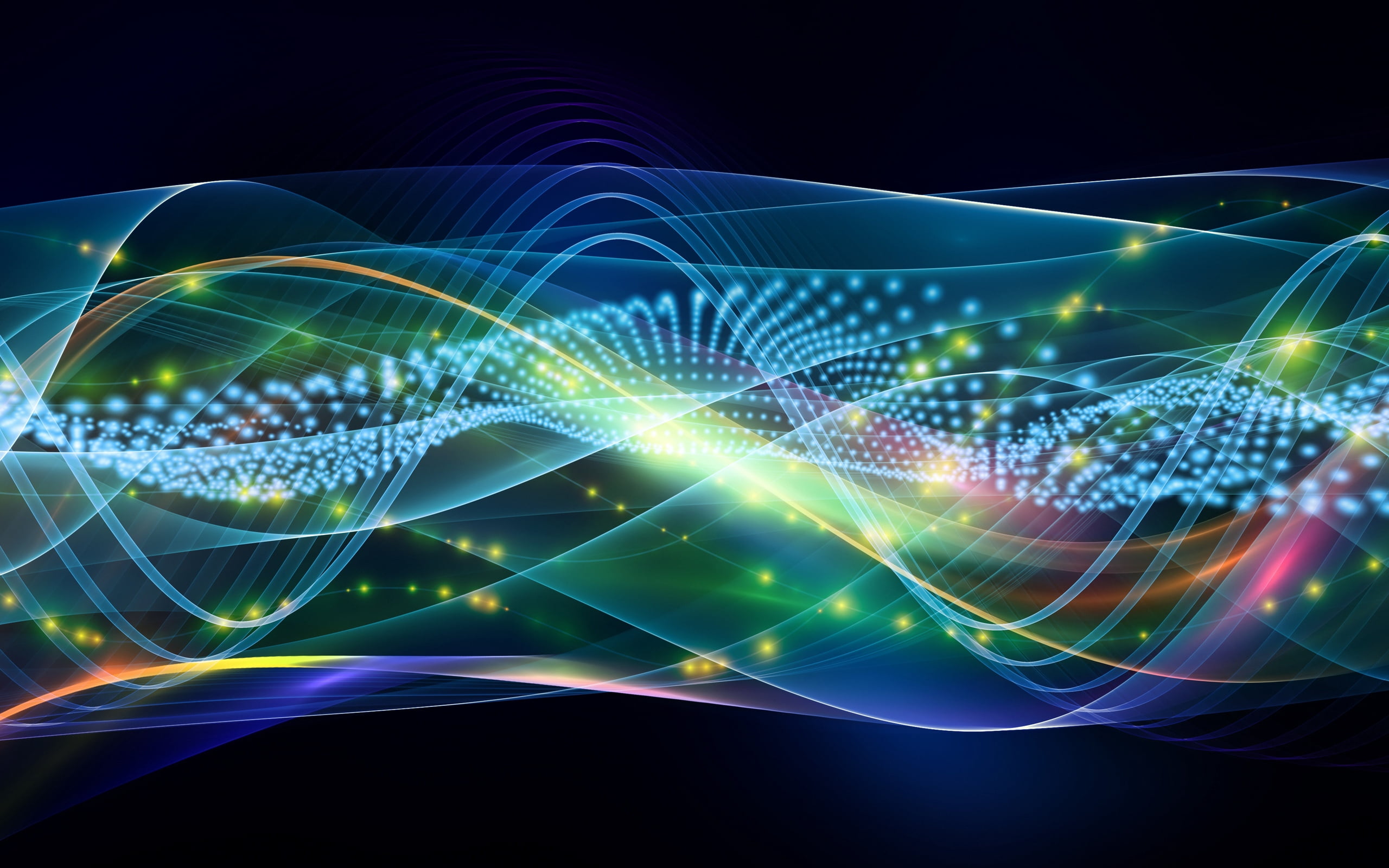 flowing, swirl, vibrant Color, no people, global communications, light, blue, curve, internet, abstract, cyberspace, technology, long exposure, design, HD Wallpaper