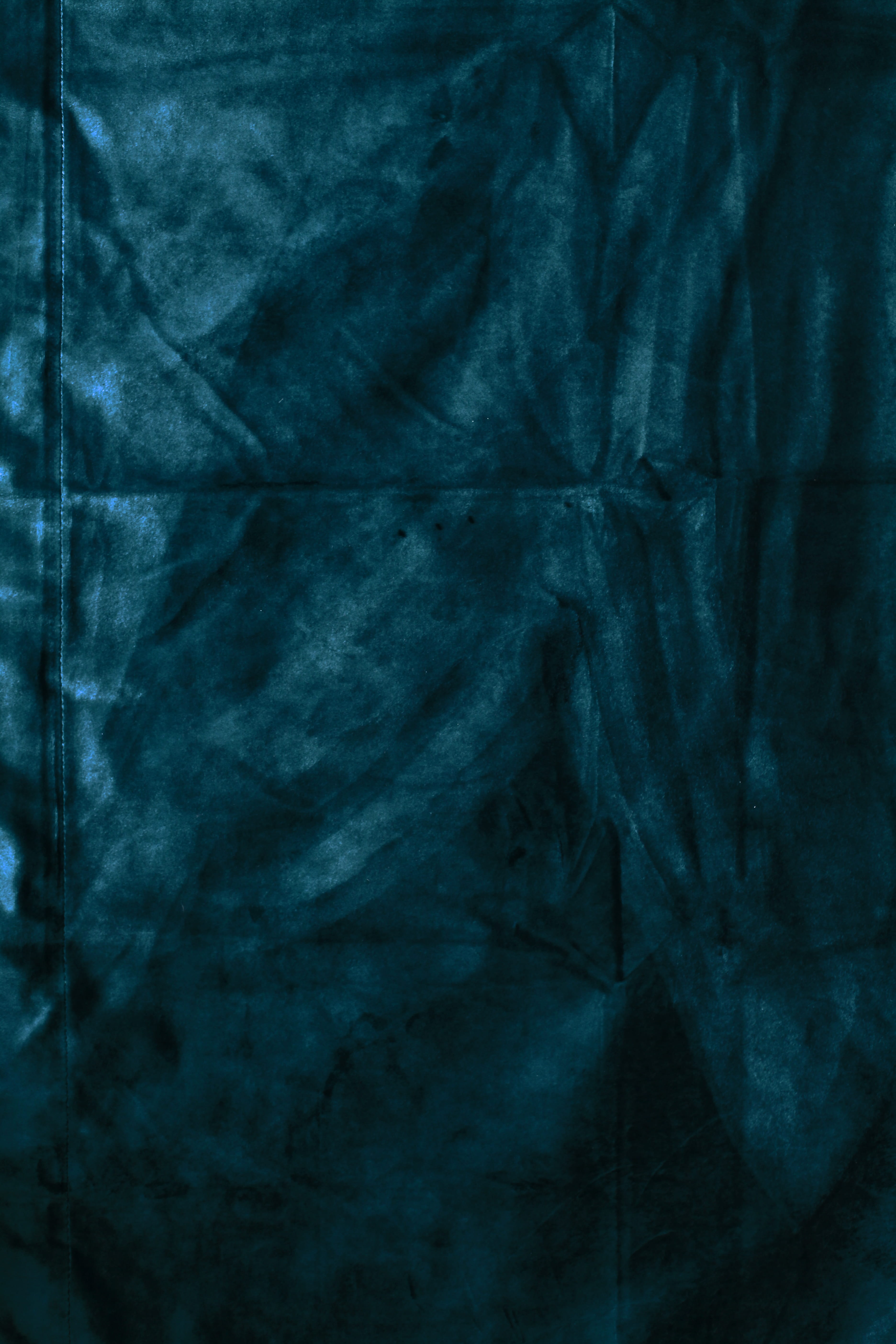 abstract backgrounds, pattern, crumpled, dark, teal, no people, sweater, clothing, texture, sweatshirt, satin, denim, blank, grunge, material, 5K, antique, Phone HD Wallpaper