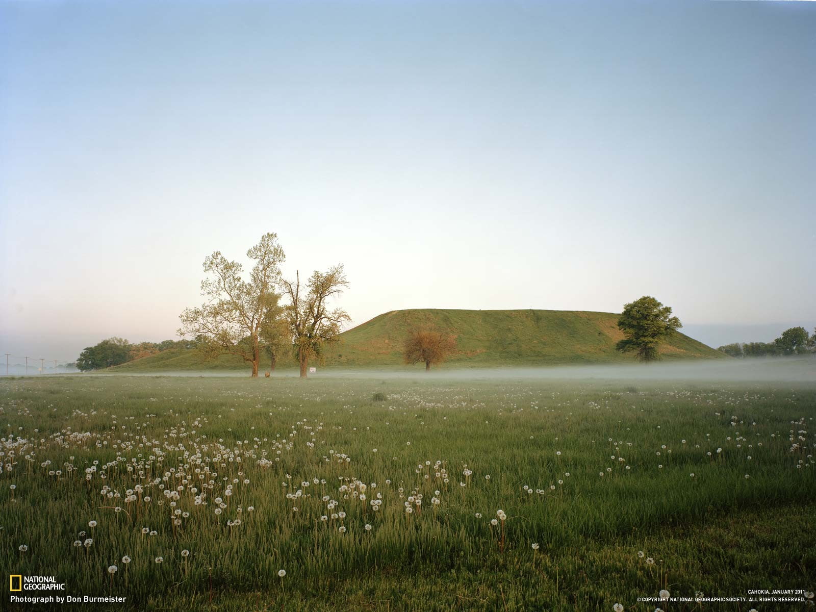 dandelion, National Geographic, landscape, 720P, Illinois, rock formation, HD Wallpaper