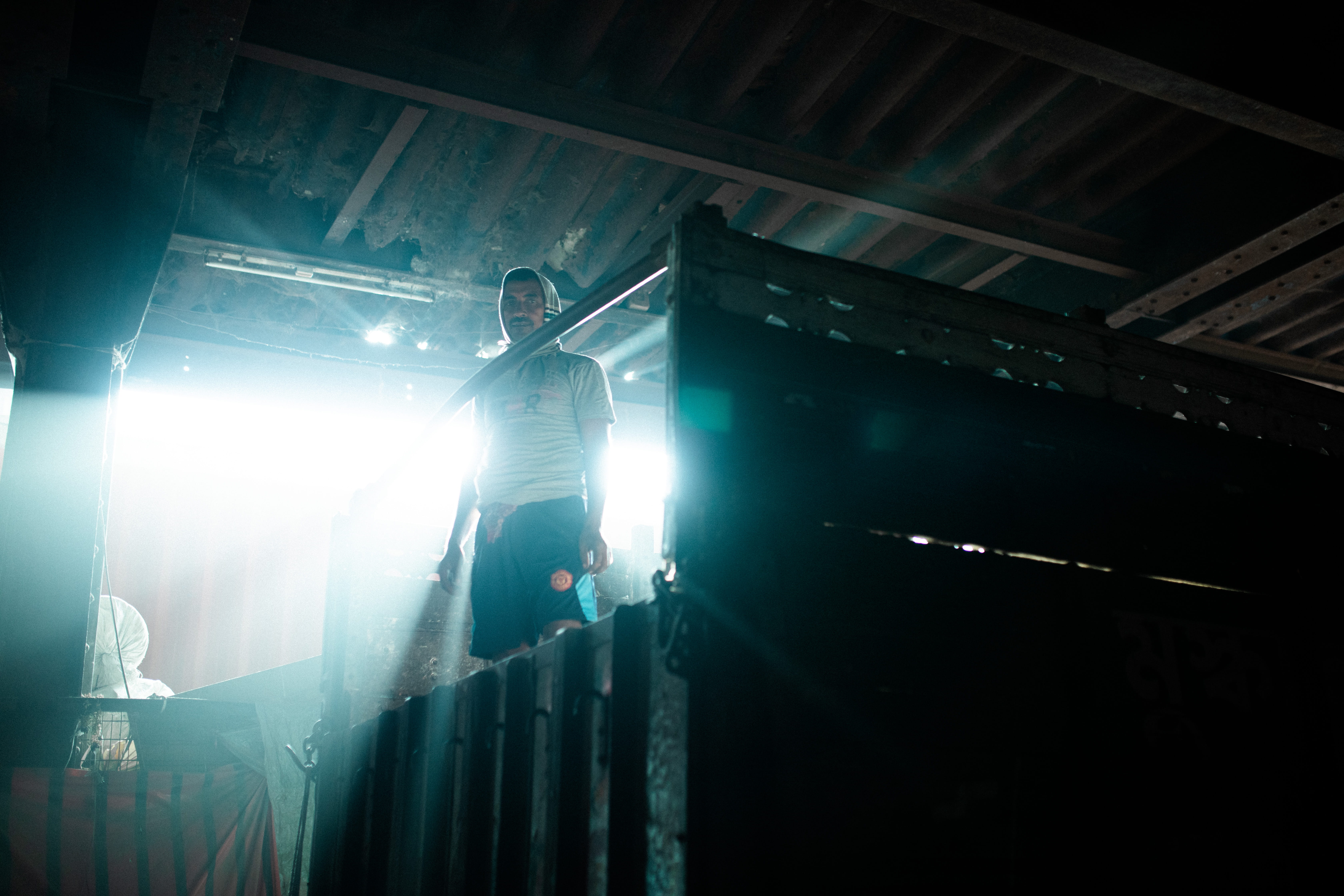 shirt, street, banister, stage, sunshine, performance, india, howrah, indoors, people, one person, focus, men, lighting equipment, architecture, selective, HD Wallpaper