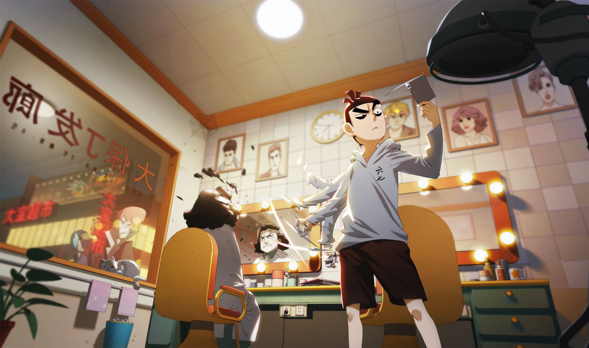 Anime, 1080P, Killer Seven, HD Wallpaper