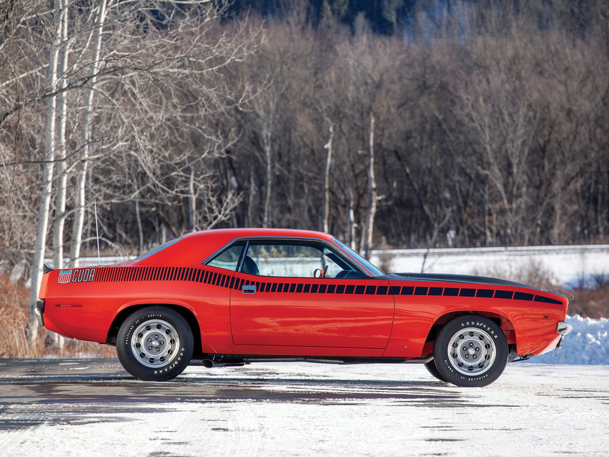 classic, plymouth, muscle, aar, 1080P, 039 cuda, barracuda, 1970, bs23, HD Wallpaper