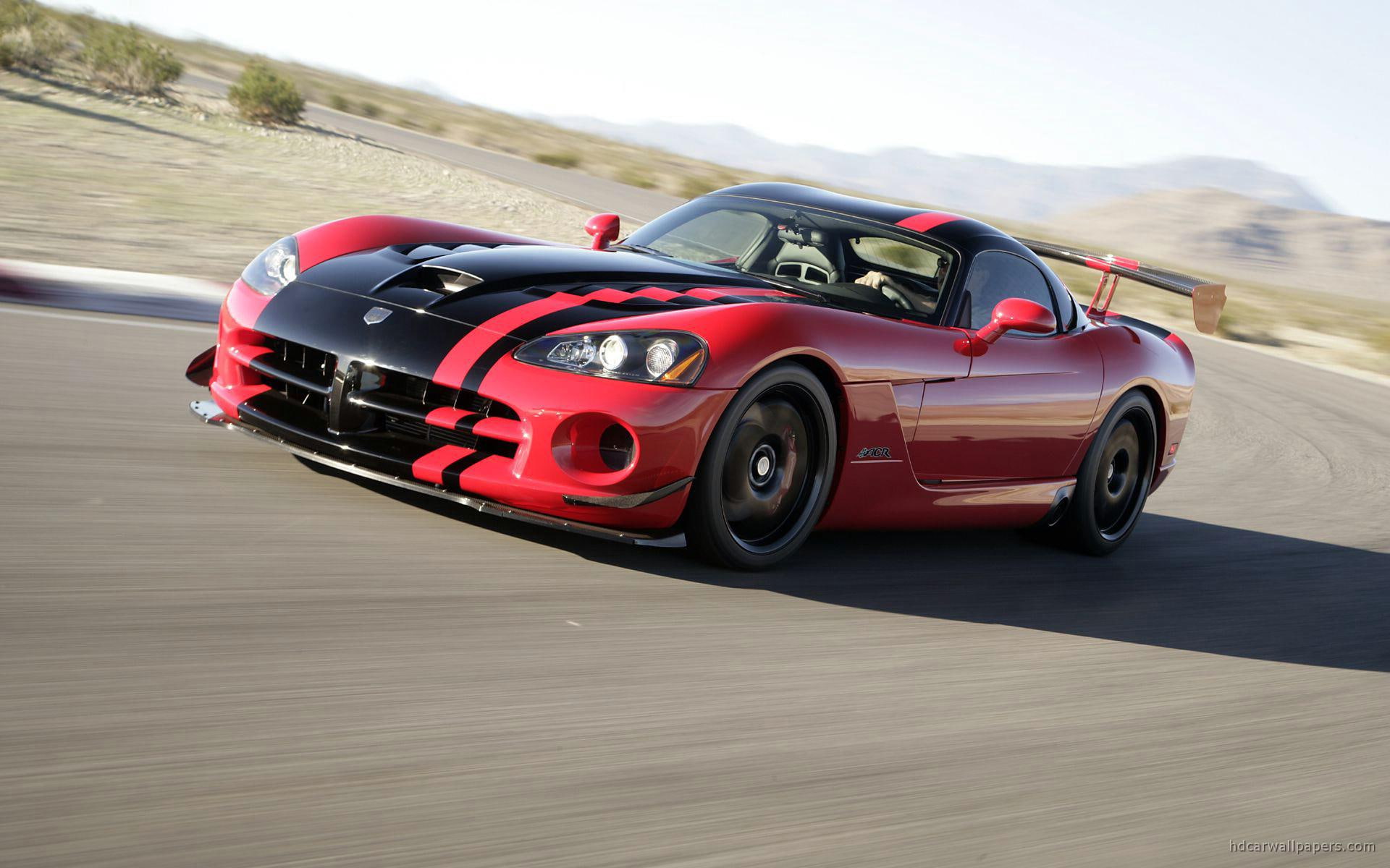 srt, car, srt10, black, red, 1080P, cars, dodge, acr, viper, sports, 2008, HD Wallpaper