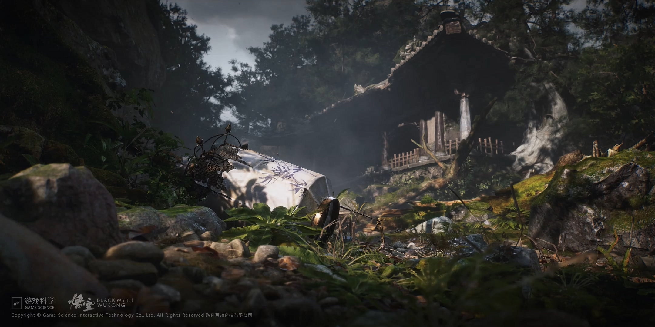 ruins, Black Myth: Wukong, video game art, 1080P, HD Wallpaper
