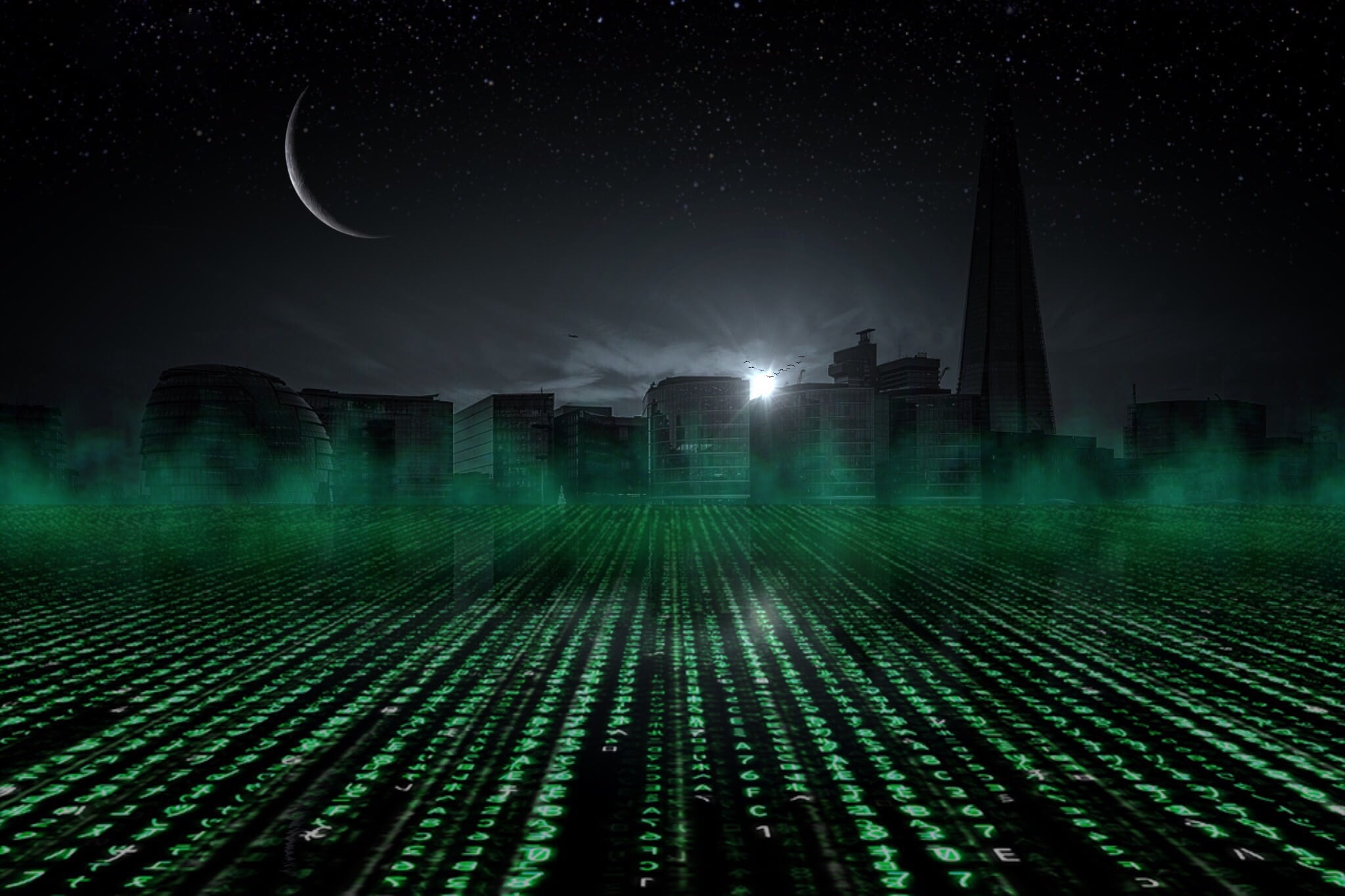 arts culture and entertainment, star - space, panorama, connection, nature, city, nightlife, night, sun, outdoors, sky, abendstimmung, architecture, urban, HD Wallpaper