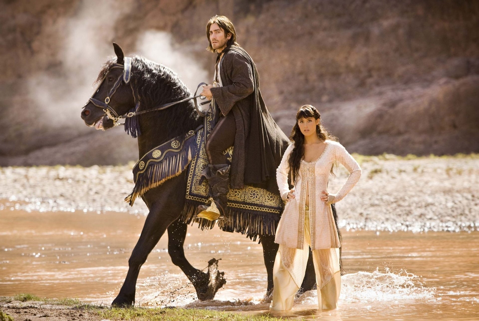 Prince Dastan, Tamina (Prince of Persia), Prince of Persia, Horse, 1080P, Prince of Persia: The Sands of Time, HD Wallpaper