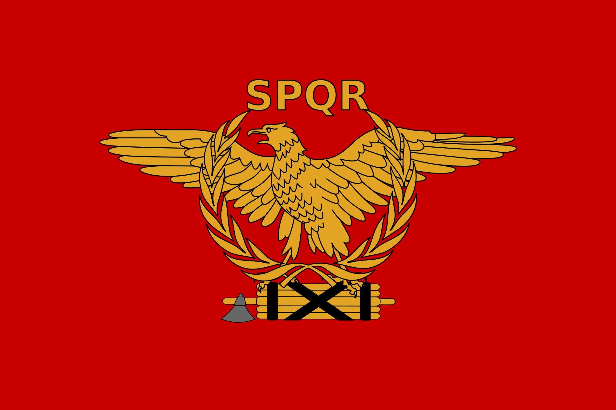 2000px new, spqr, flag svg, 1080P, HD Wallpaper