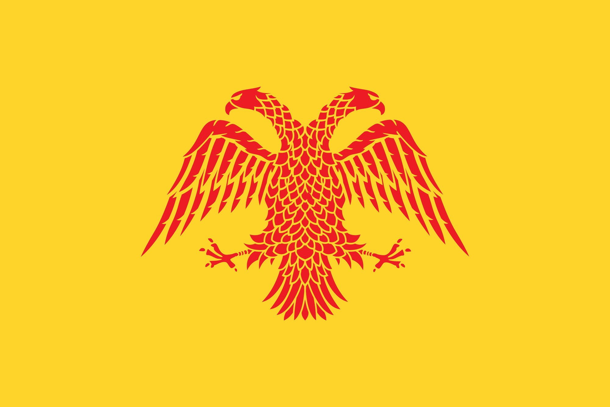 empire, serbian, 2000px supposed, 1080P, flag svg, HD Wallpaper