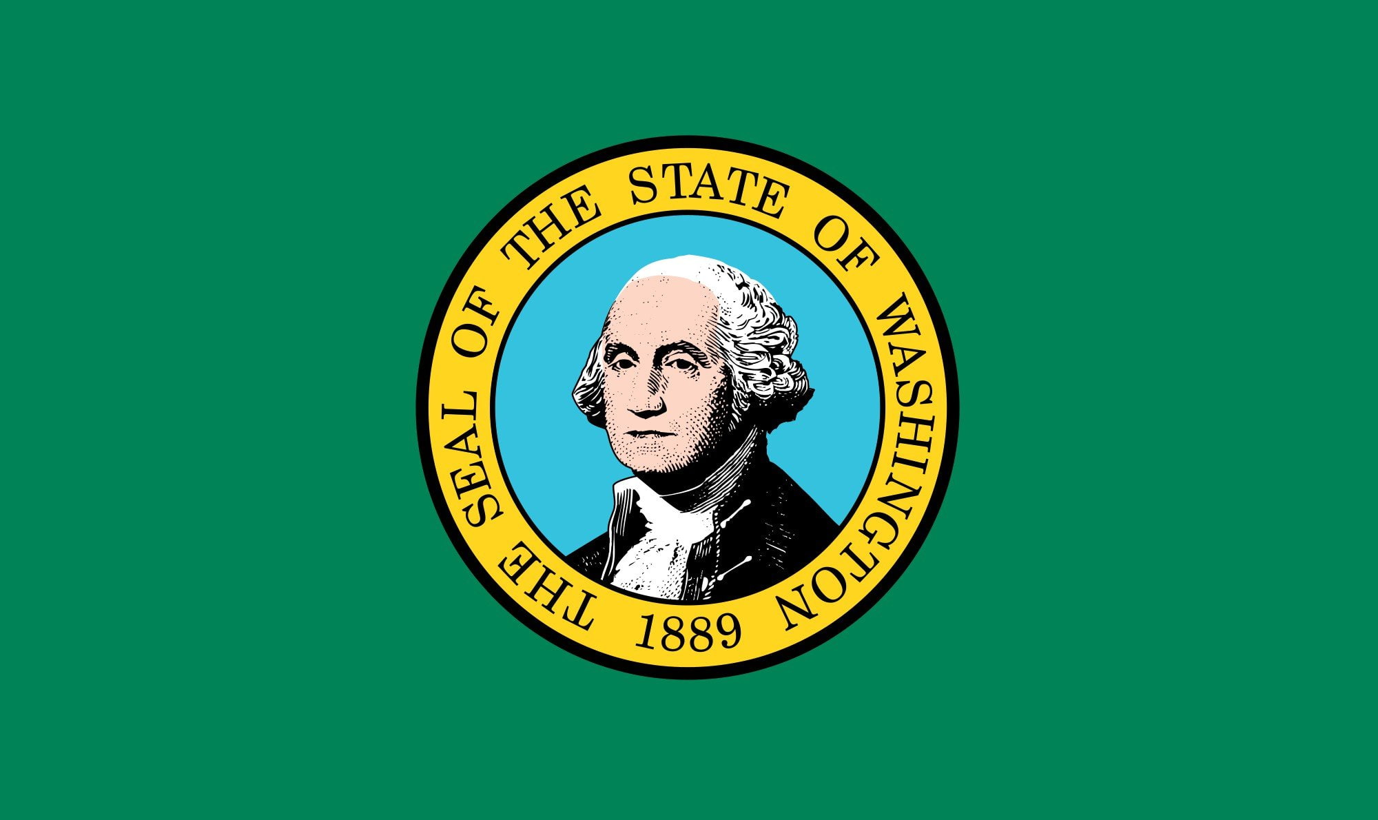 2000px flag, washington svg, 1080P, HD Wallpaper