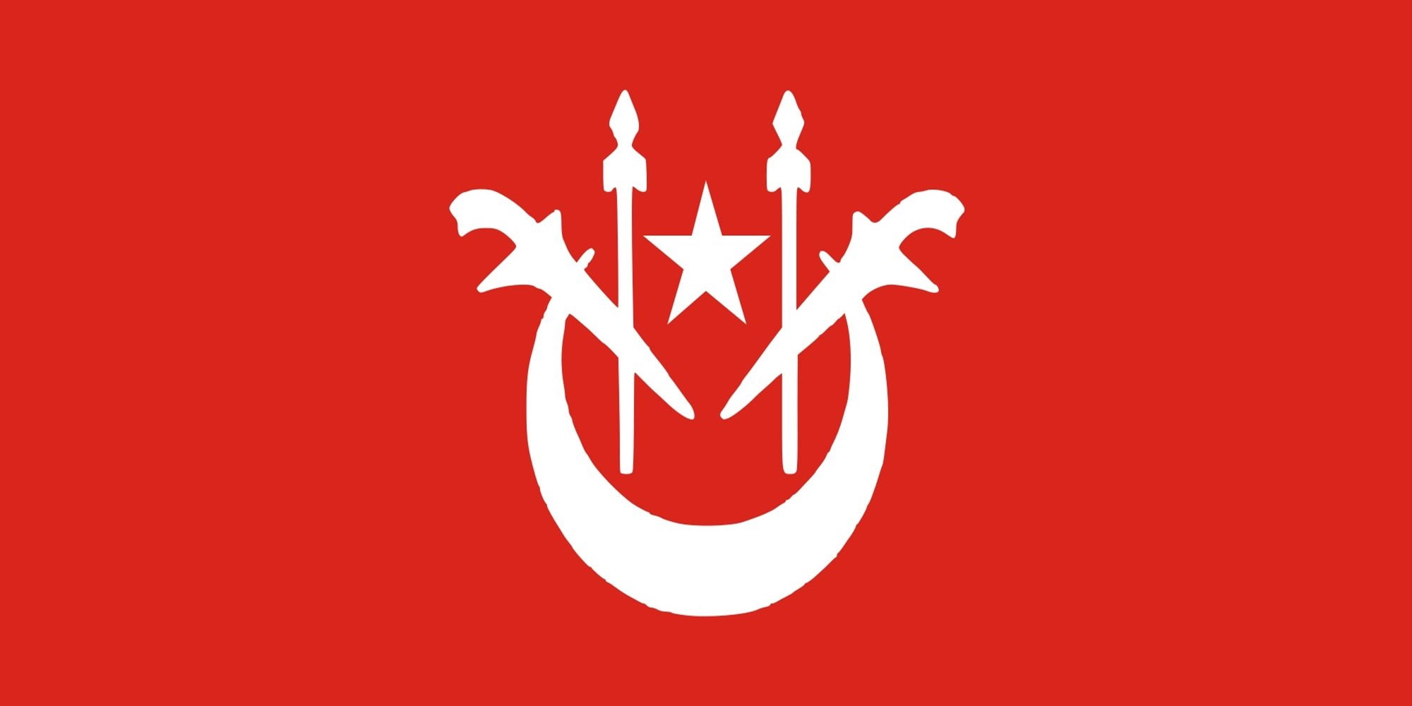 kelantan svg, 2000px flag, 1080P, 2000x1000, HD Wallpaper
