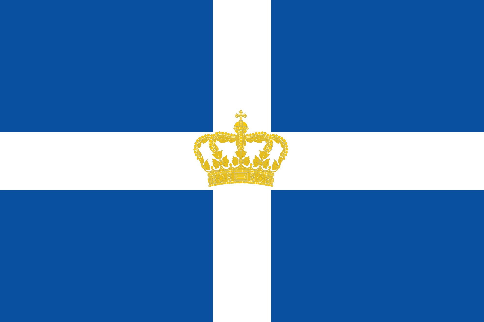 greece, 2000px kingdom, 1080P, flag svg, HD Wallpaper
