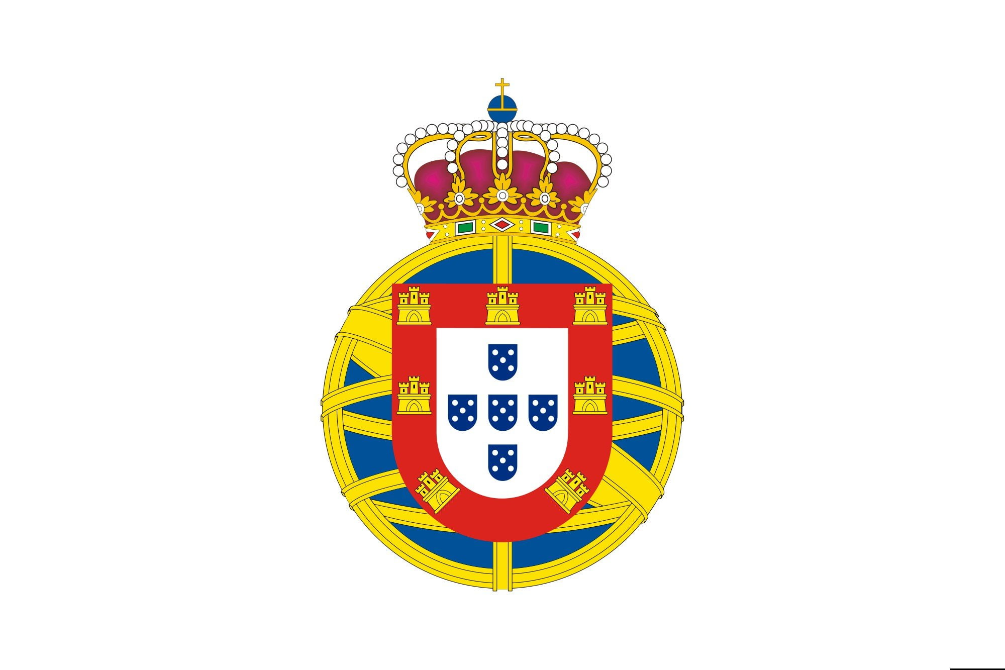 1080P, 2000px flag, united, brazil, portugal, algarves svg, kingdom, HD Wallpaper