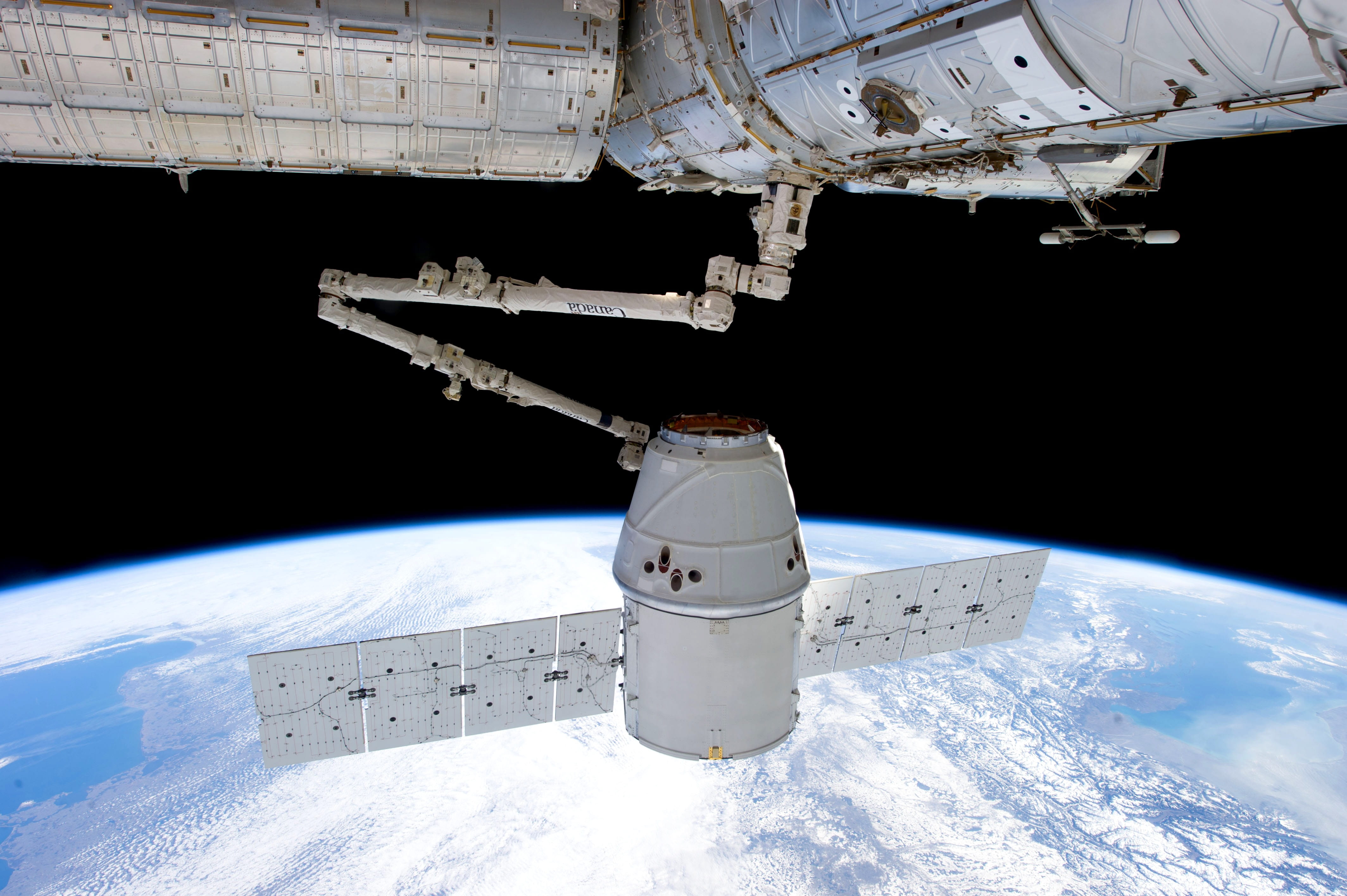 vehicle, exploration, industry, spaceship, space travel vehicle, science, white color, rear view, nature, transportation, space, nasa, airplane, outer space, HD Wallpaper