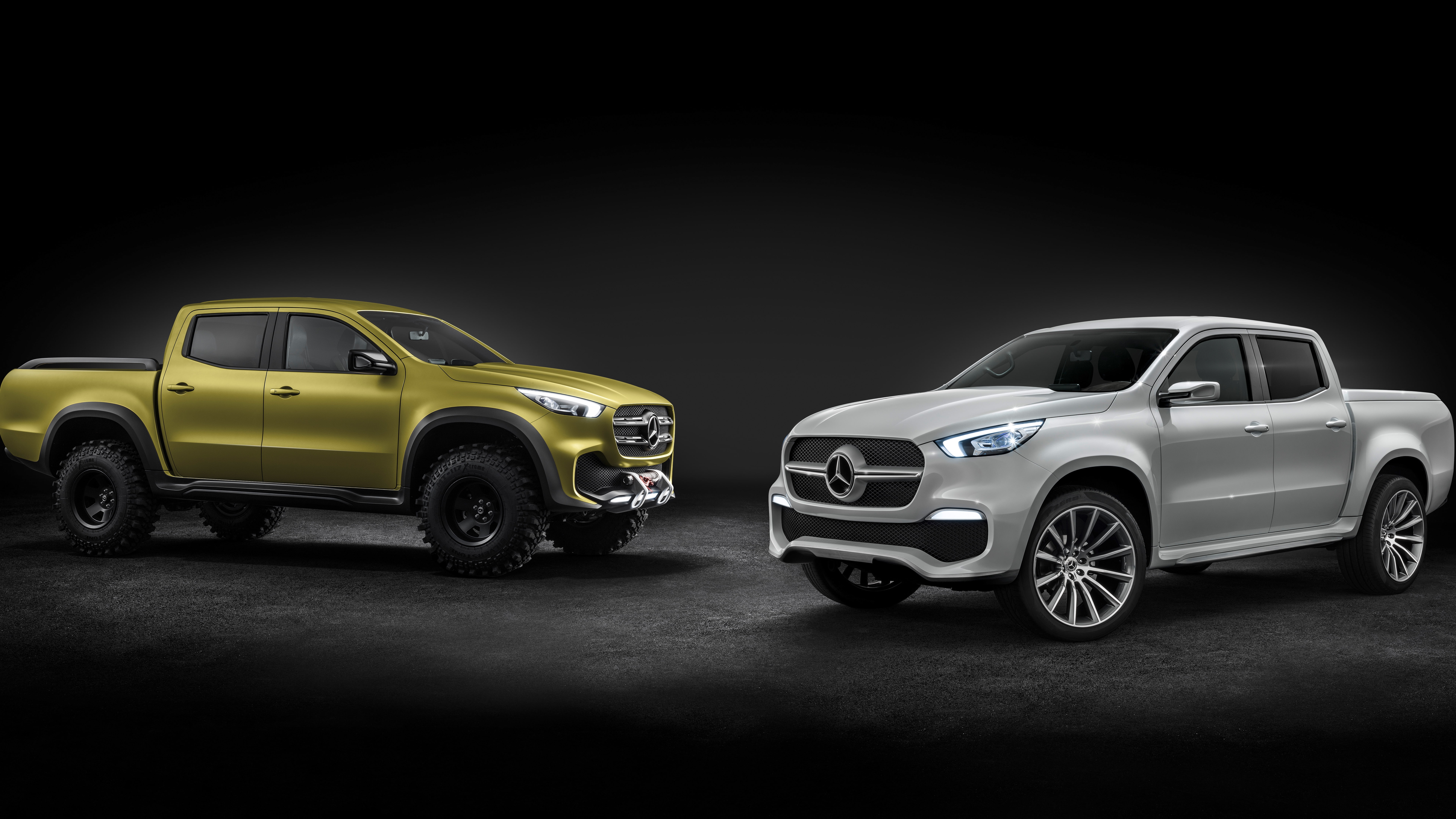 car, silver, motion, concept, pickup, chrome, shiny, sports car, toy car, studio shot, Vehicle, yellow, transportation, black background, choice, copy space, HD Wallpaper