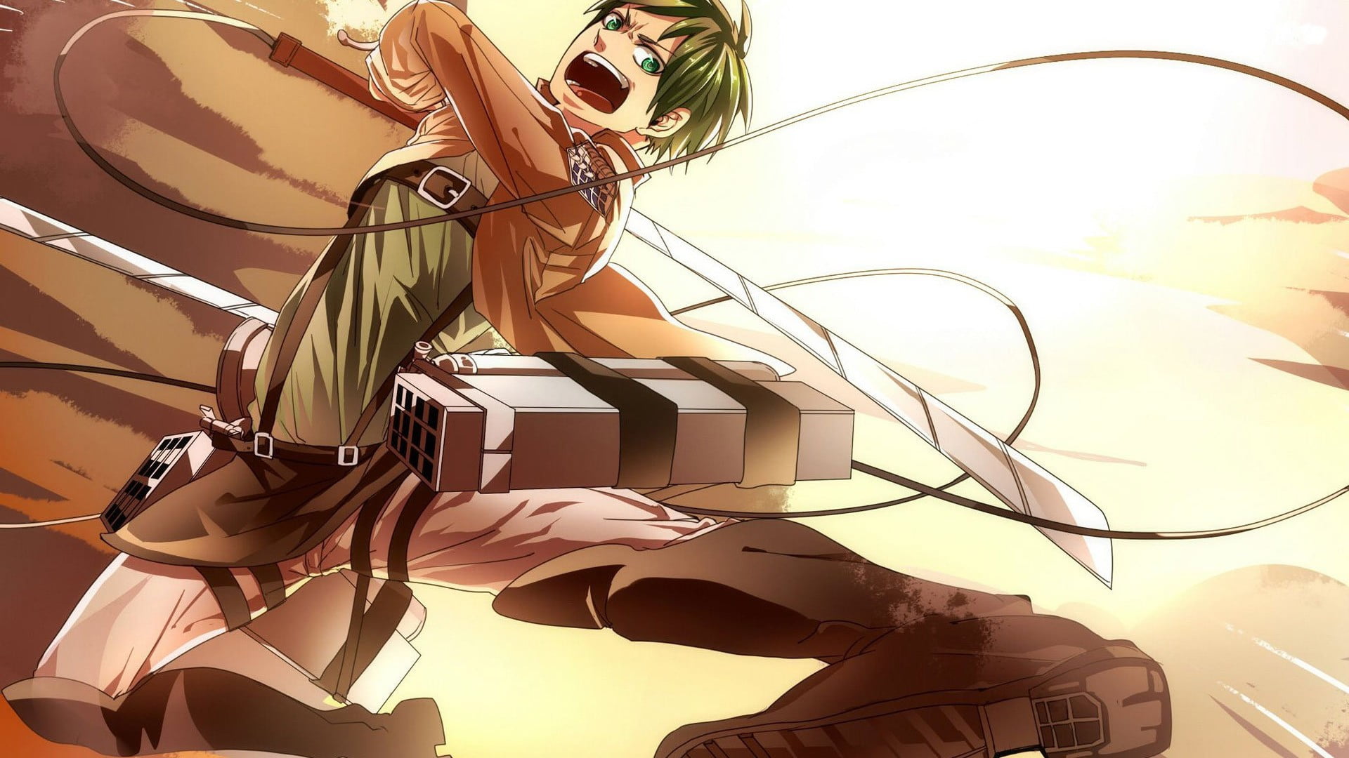 close-up, no people, building exterior, low angle view, built structure, fan, day, animal representation, metal, architecture, sunlight, anime boys, anime, HD Wallpaper