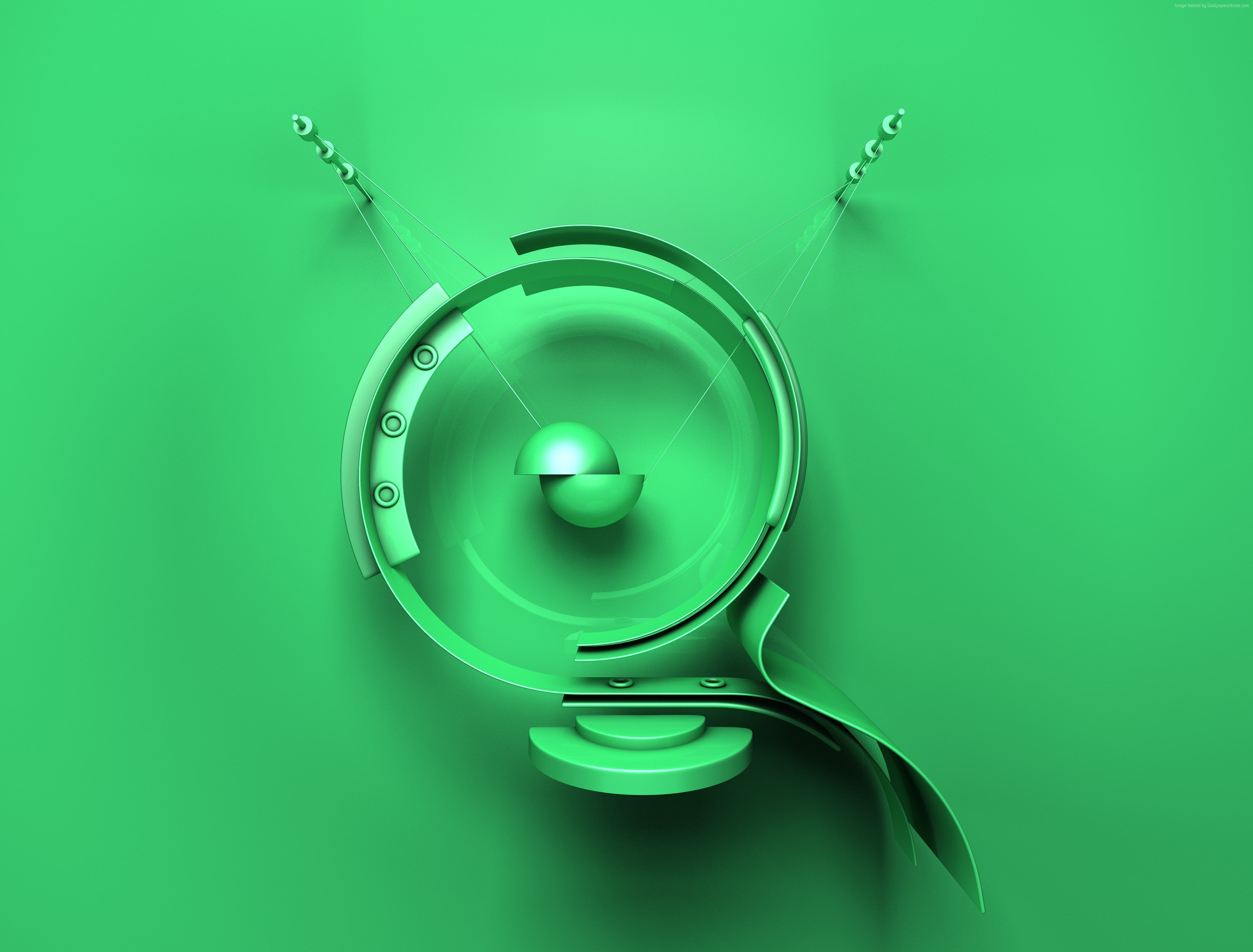 4K, typography, letter, 3D, 4k, 5k, Shape Typeface, font, HD Wallpaper