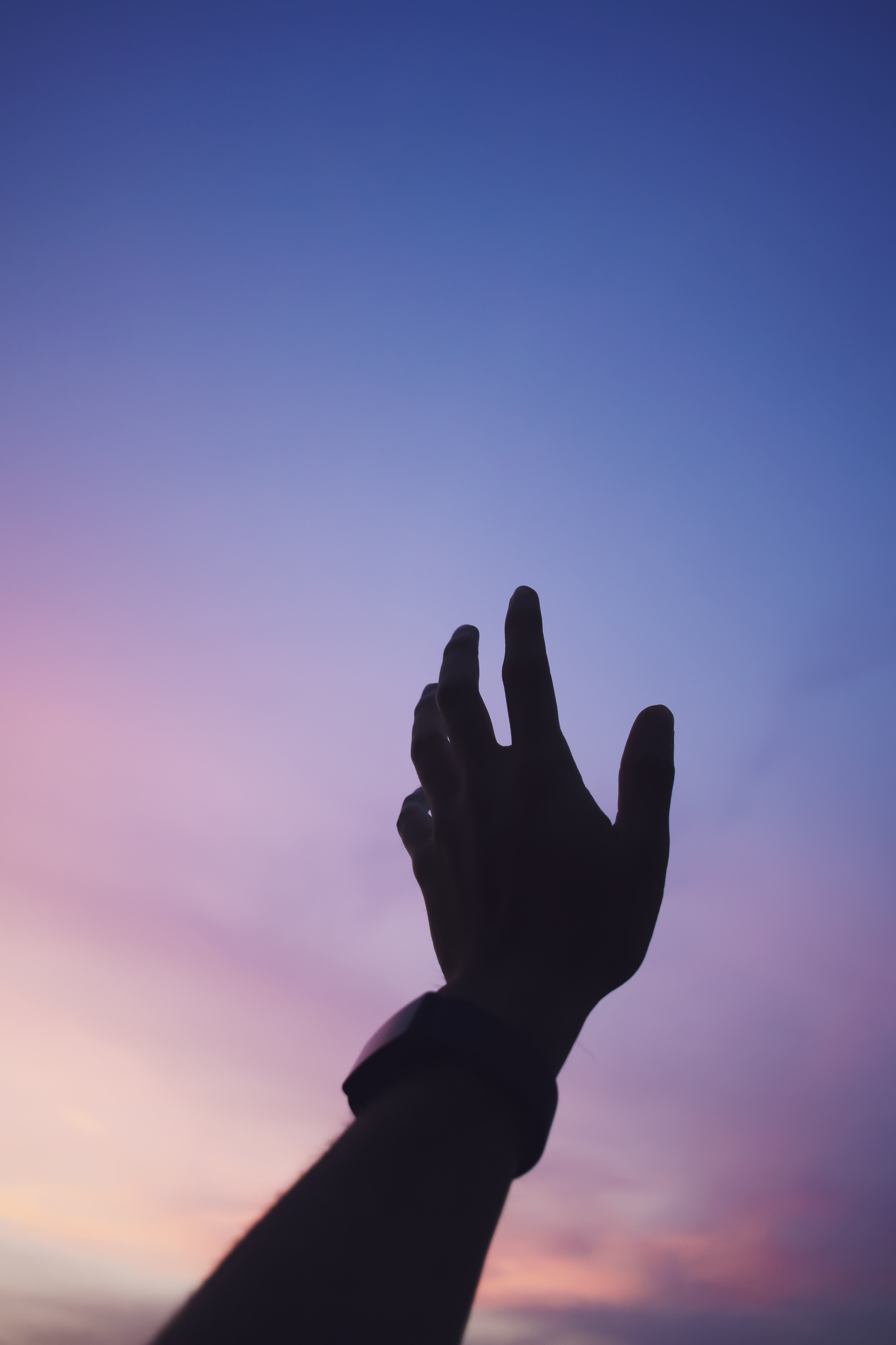 human Finger, thumb, hope - concept, one Person, limb, backgrounds, sky, business, human Hand, gesturing, religion, unrecognizable person, silhouette, human limb, Phone HD Wallpaper