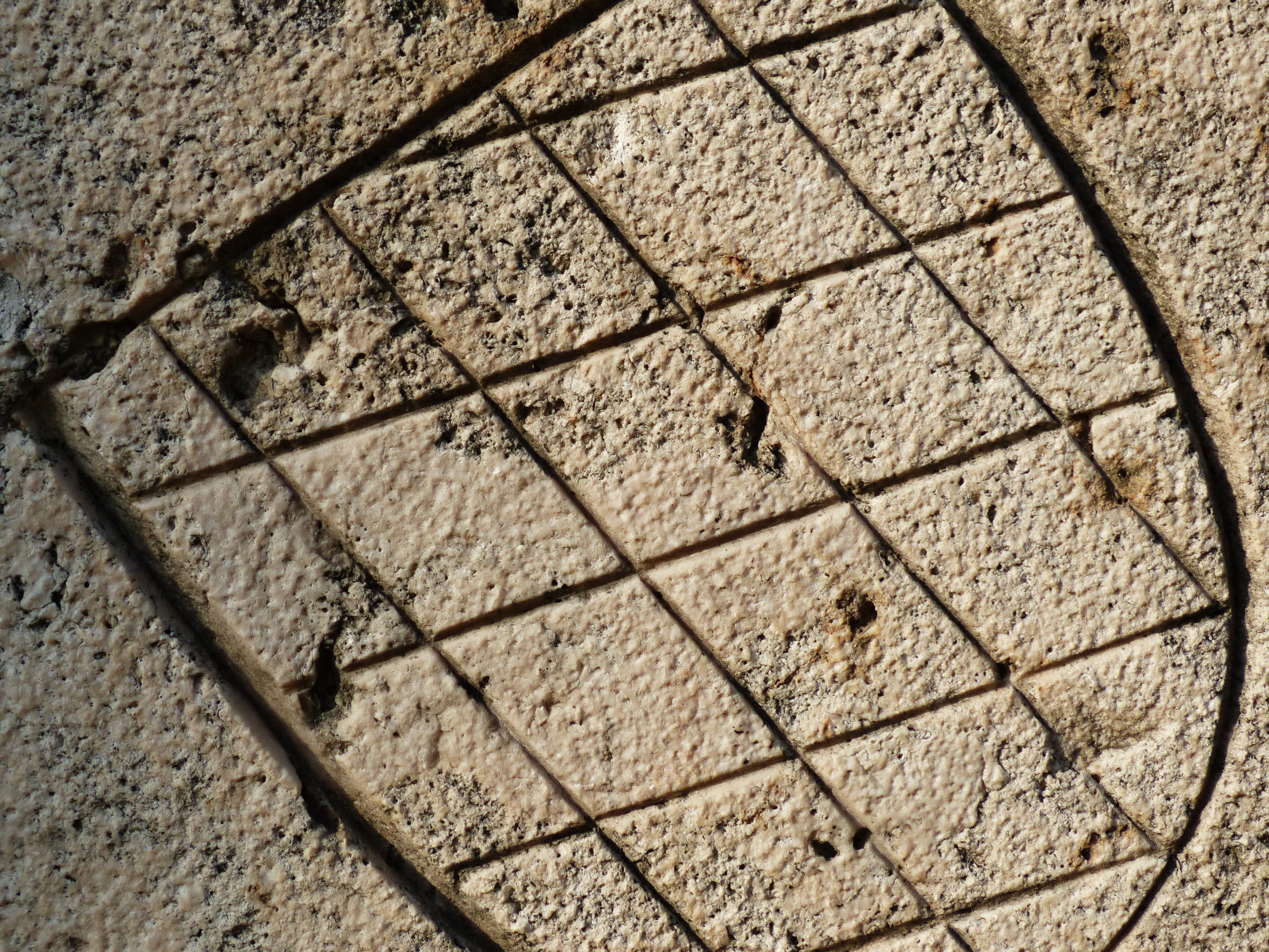 shape, dirt, built structure, cracked, steinzeichnung, pattern, carved, paving stone, 4K, scribing, stone coat of arms, wall - building feature, outdoors, HD Wallpaper