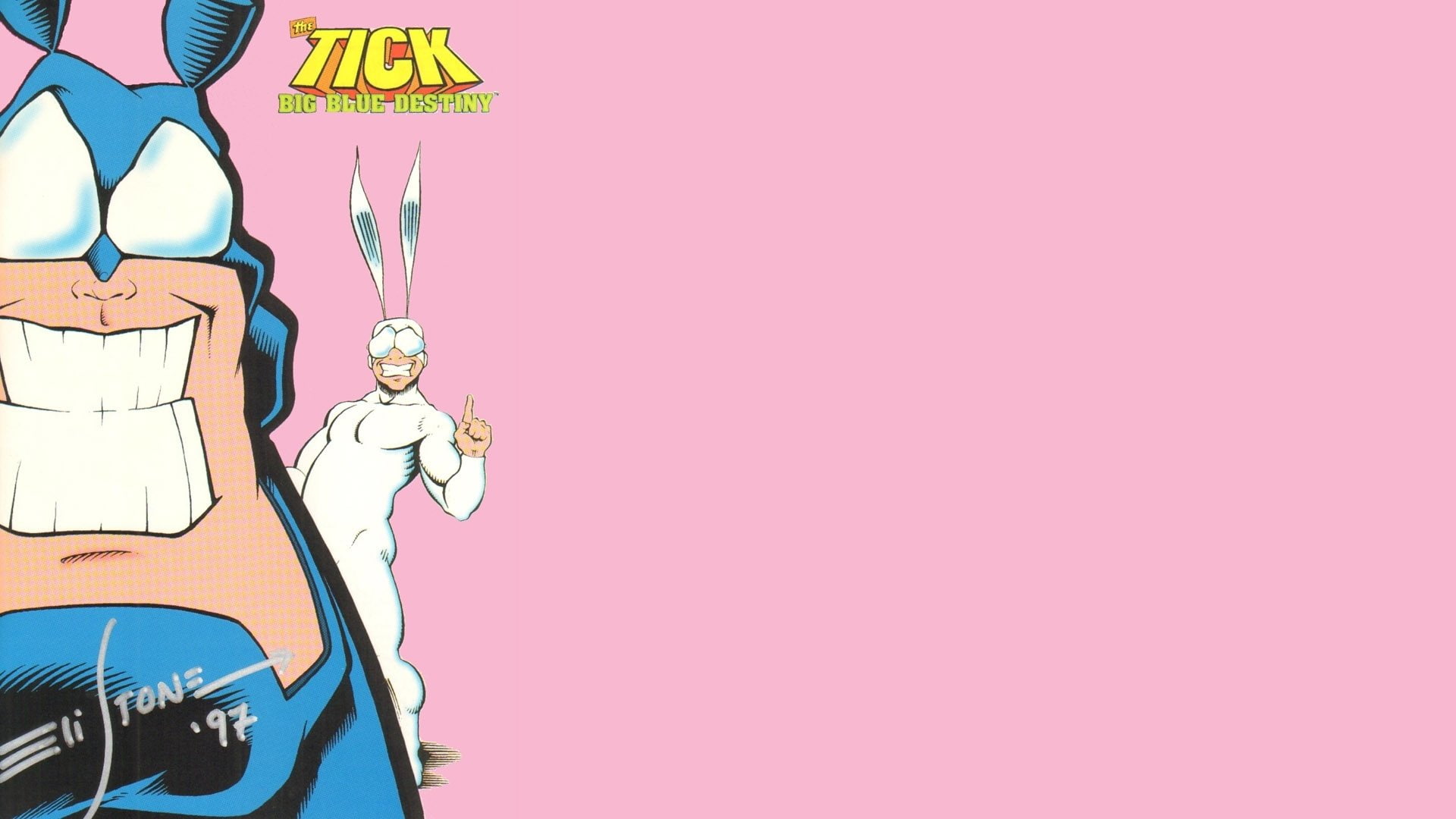 1080P, The Tick, Rhe Tick, Comics, HD Wallpaper