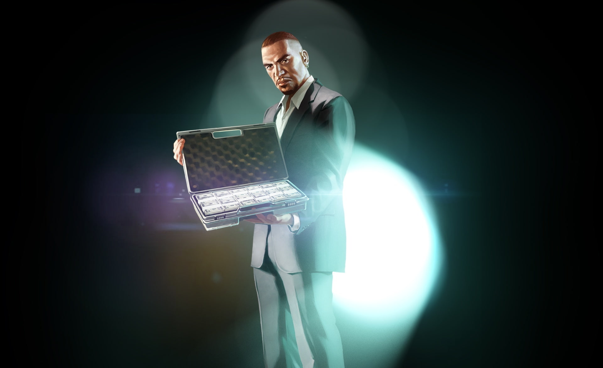 enhanced, holding, men, spotlight, performance, one person, luis, black, young adult, adult, projection, mature adult, Games, males, case, 1080P, HD Wallpaper