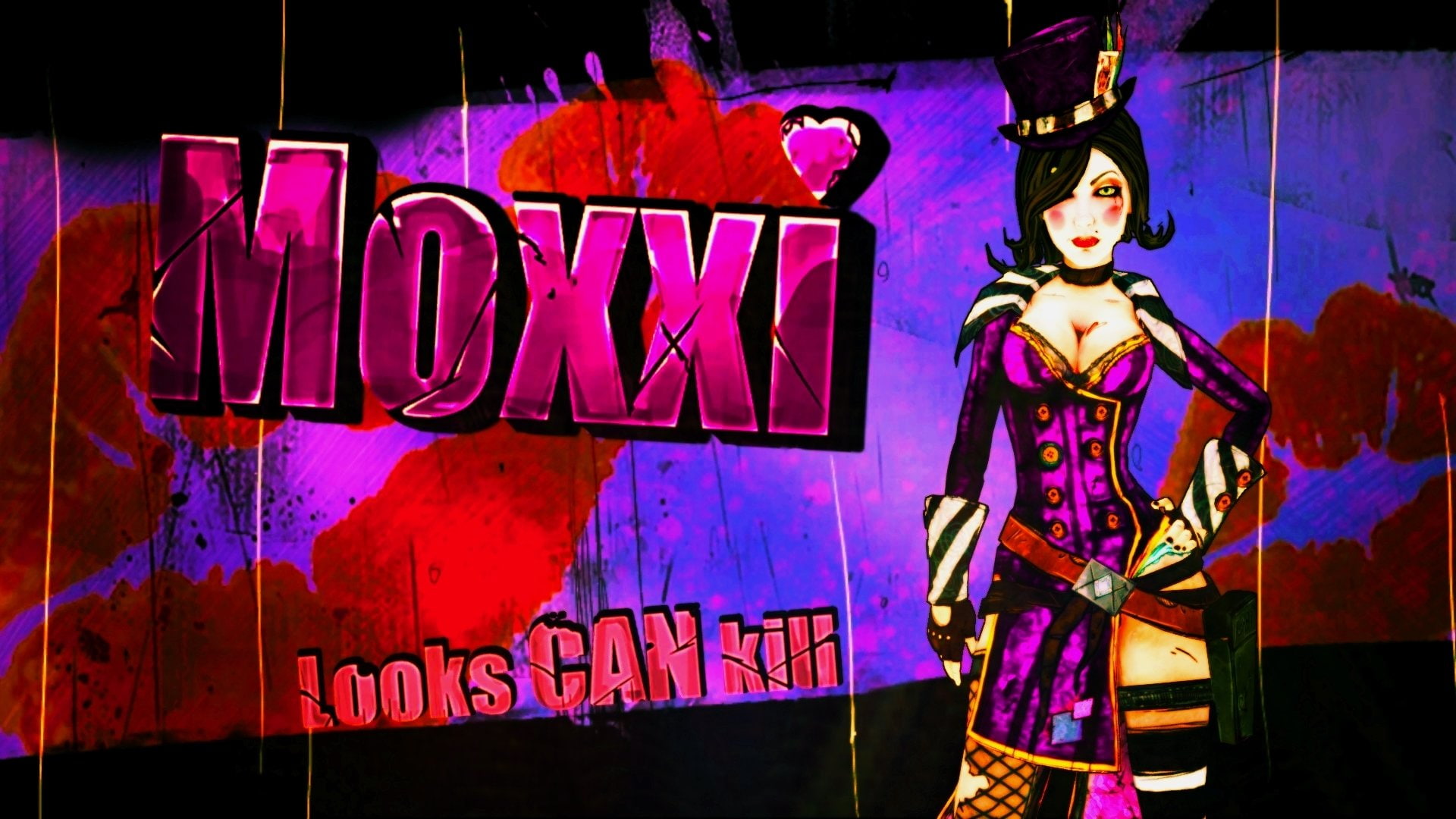1080P, Borderlands, Enhanced, Borderlands 2, Video Game, Woman, Moxxi, Game, HD Wallpaper