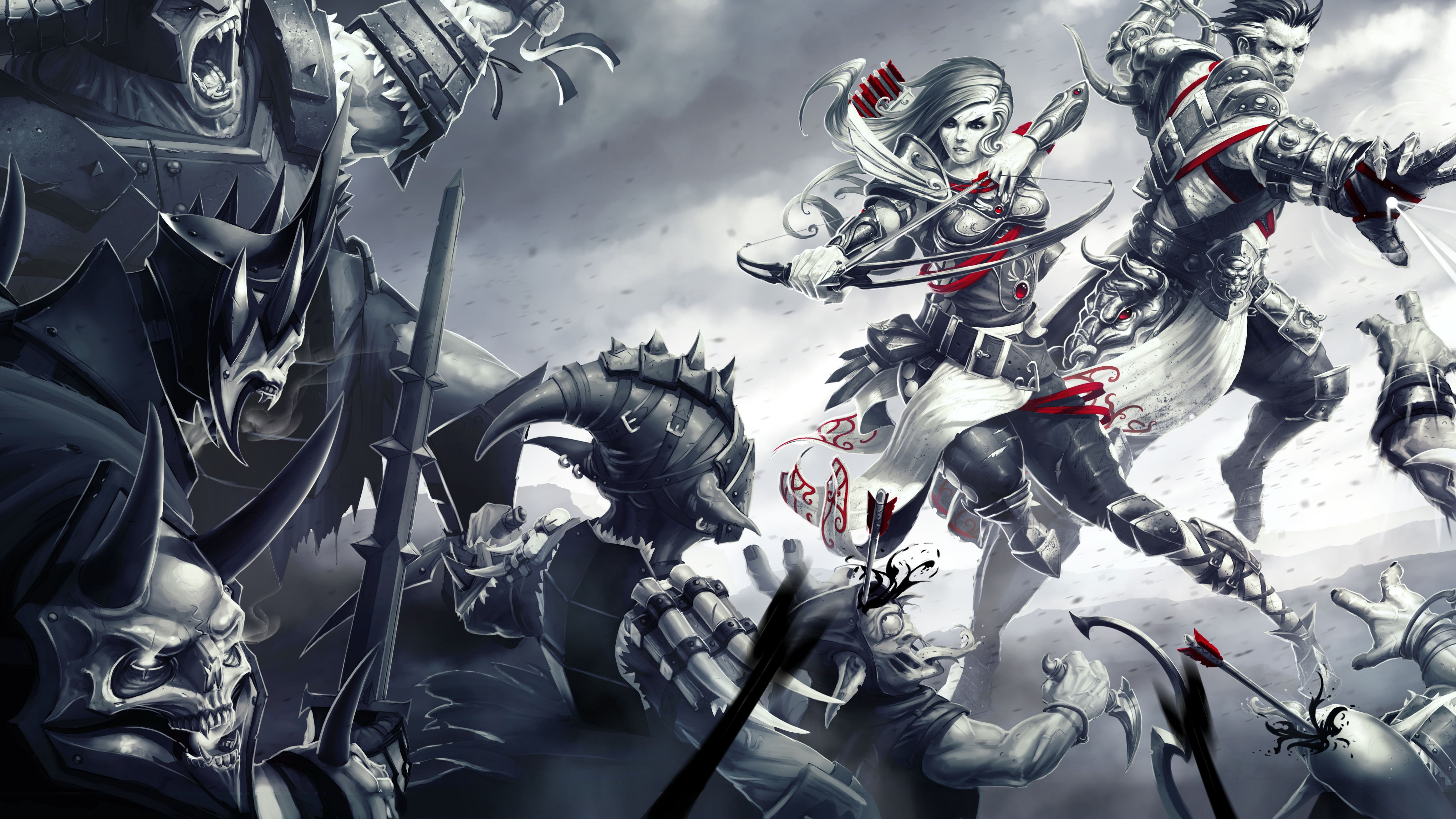 illustration, PC, Best Games 2015, fantasy, game, Divinity: Original Sin — Enhanced Edition, 5K, application, aRPG, Xbox One, PS4, HD Wallpaper