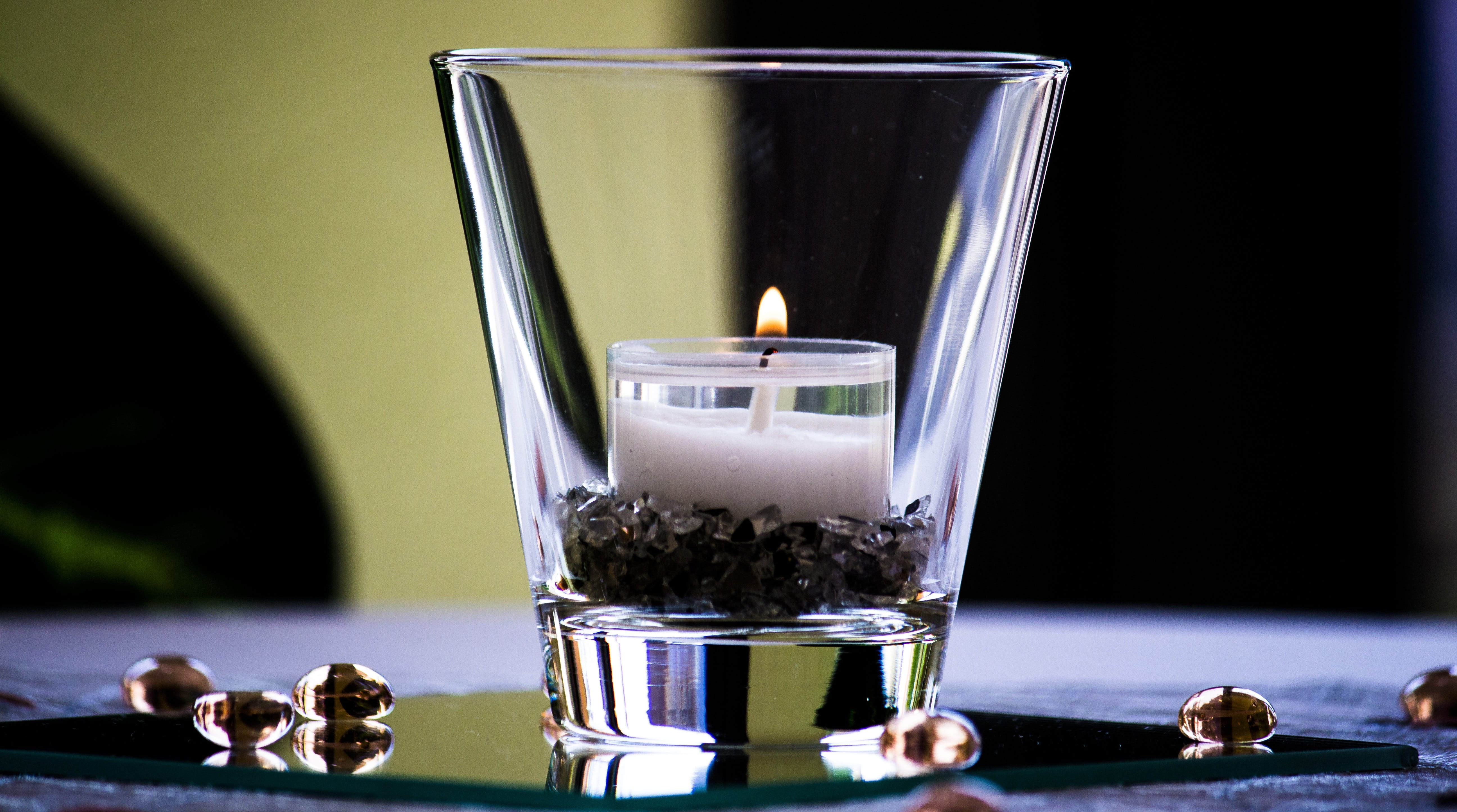 god, studio shot, still life, no people, close-up, transparent, glass - material, church, jesus christ, communion, drink, luxury, reflection, white, tealight, HD Wallpaper