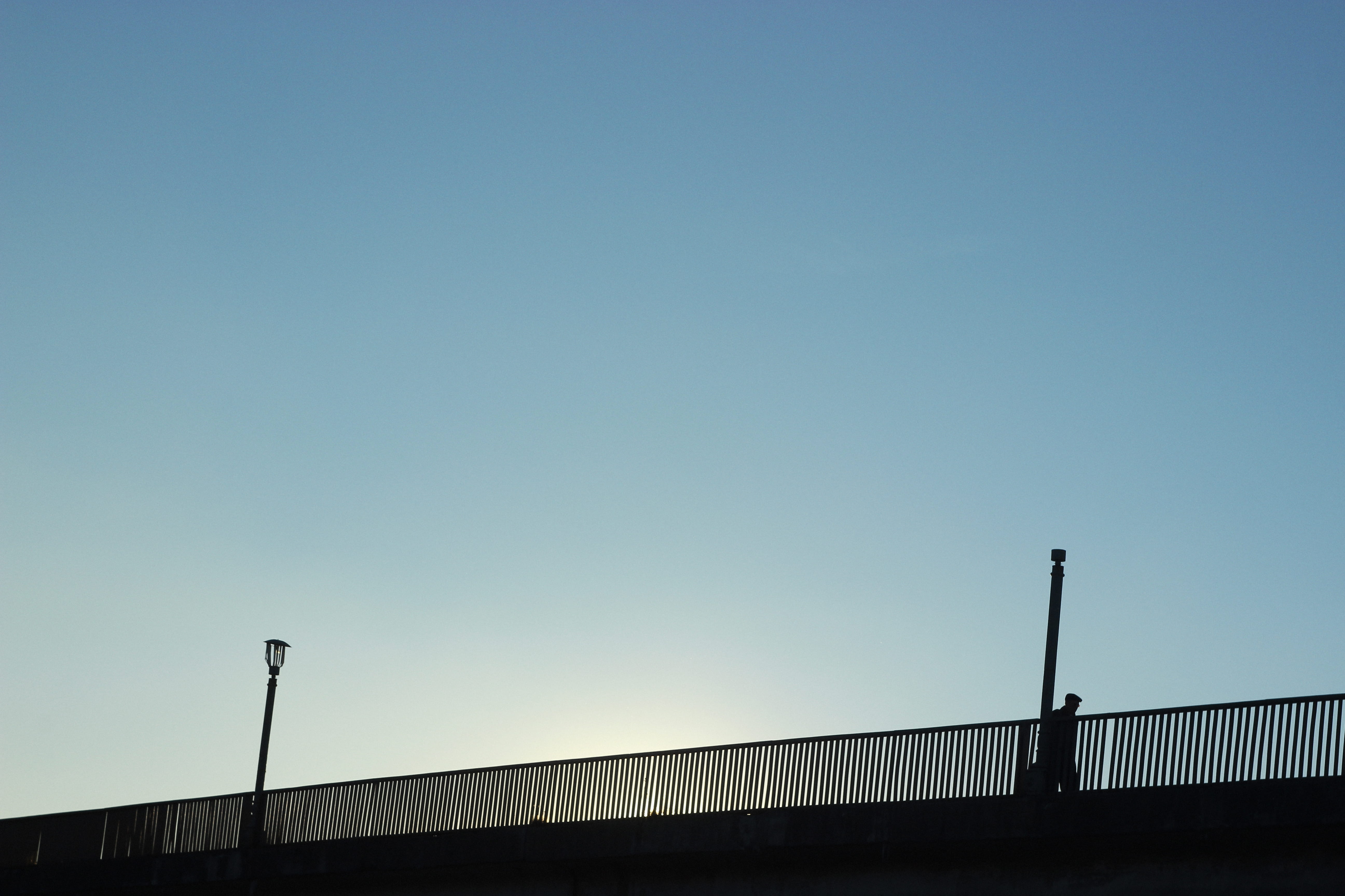 сумы, outdoors, low angle view, architecture, nature, copy space, sky, ukraine, no people, street, minimalism, connection, blue, building exterior, built structure, HD Wallpaper