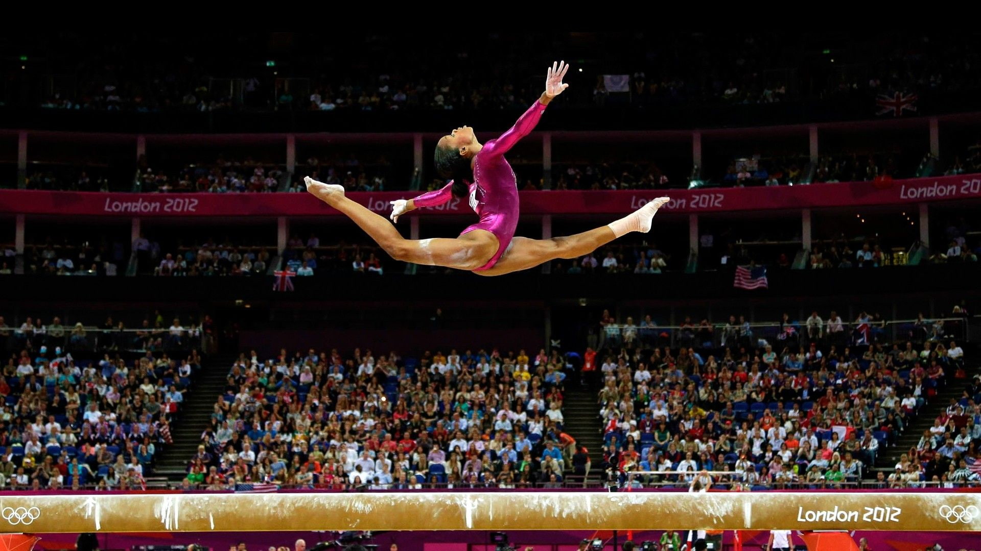 gymnastics, rhythmic, gabby, 1080P, douglas, HD Wallpaper