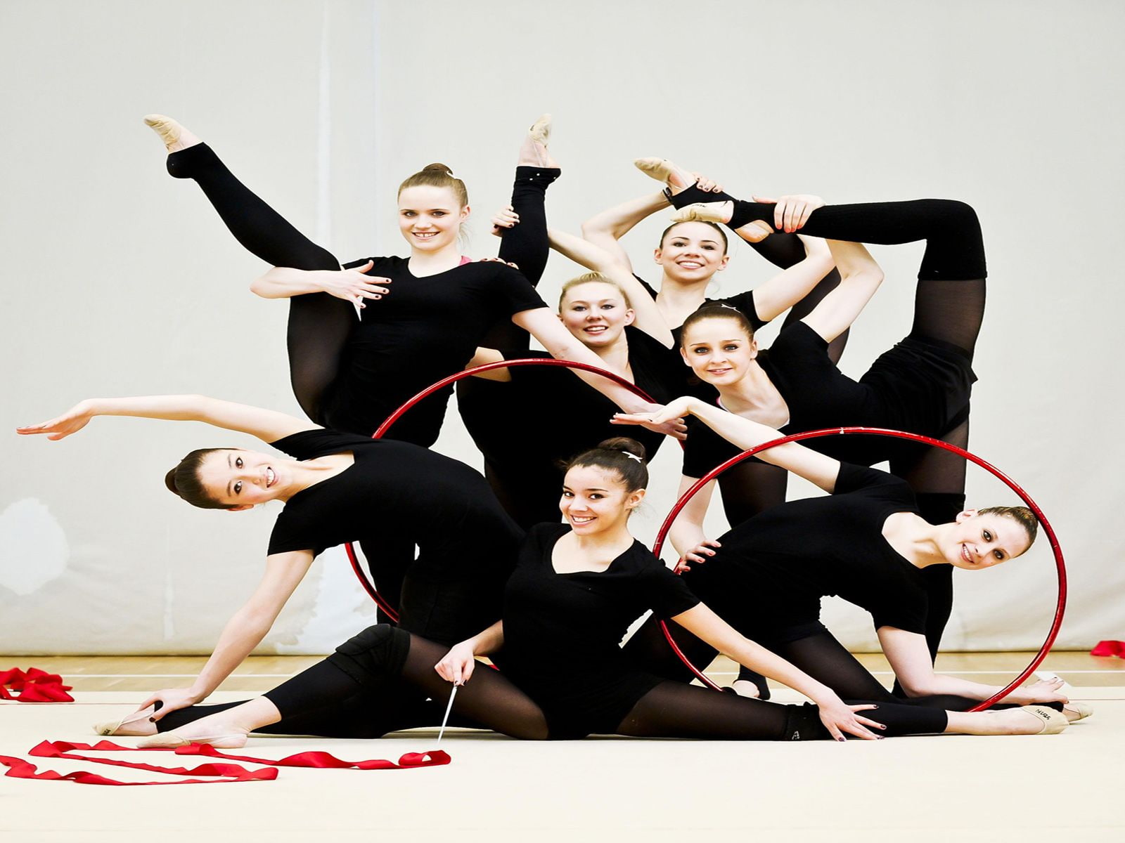 720P, london, 2012, gymnastics, rhythmic, HD Wallpaper