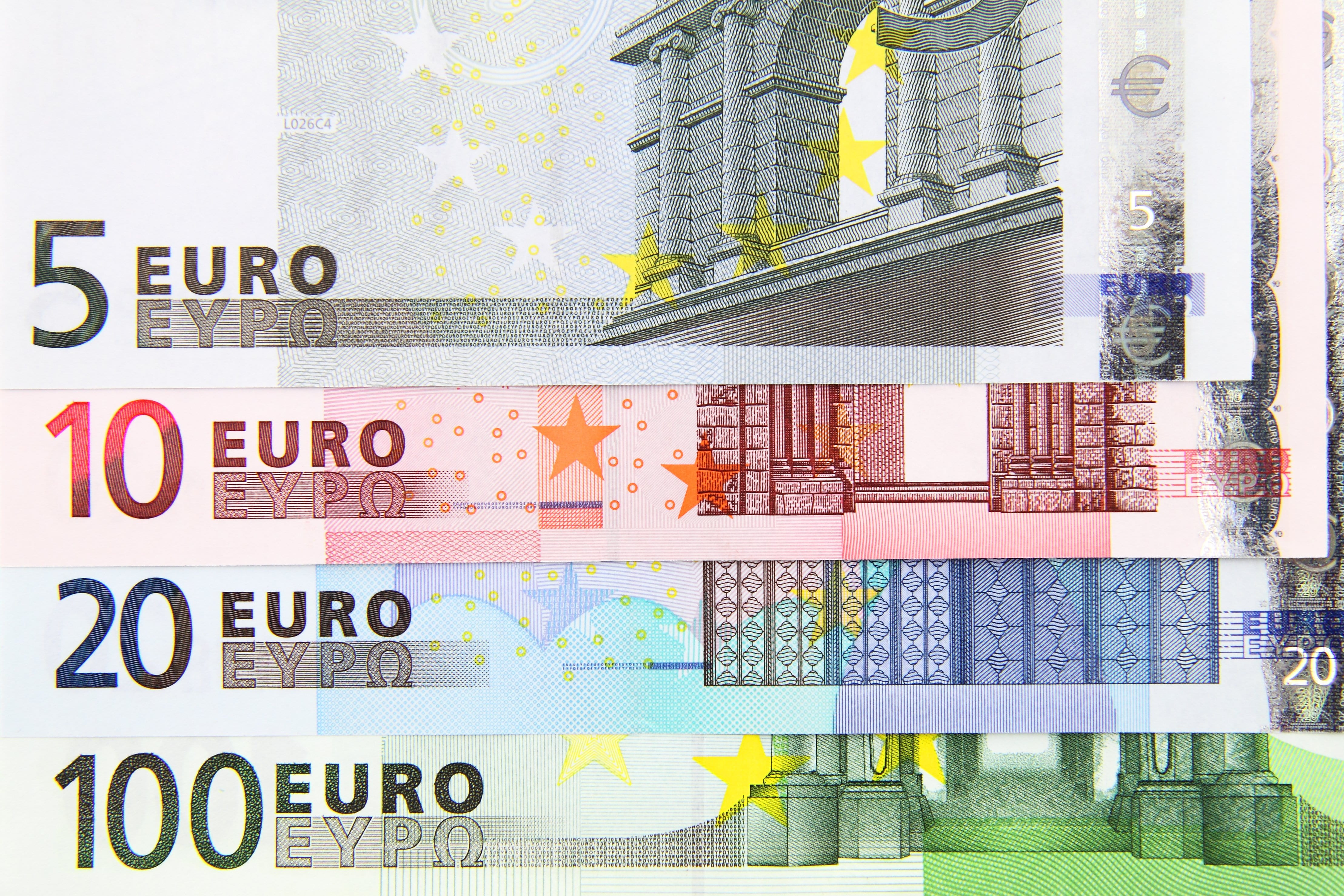 banknotes, credit, banknote, europe, note, cash, communication, money, savings, global finance, corporate business, number, european, studio shot, assorted, HD Wallpaper