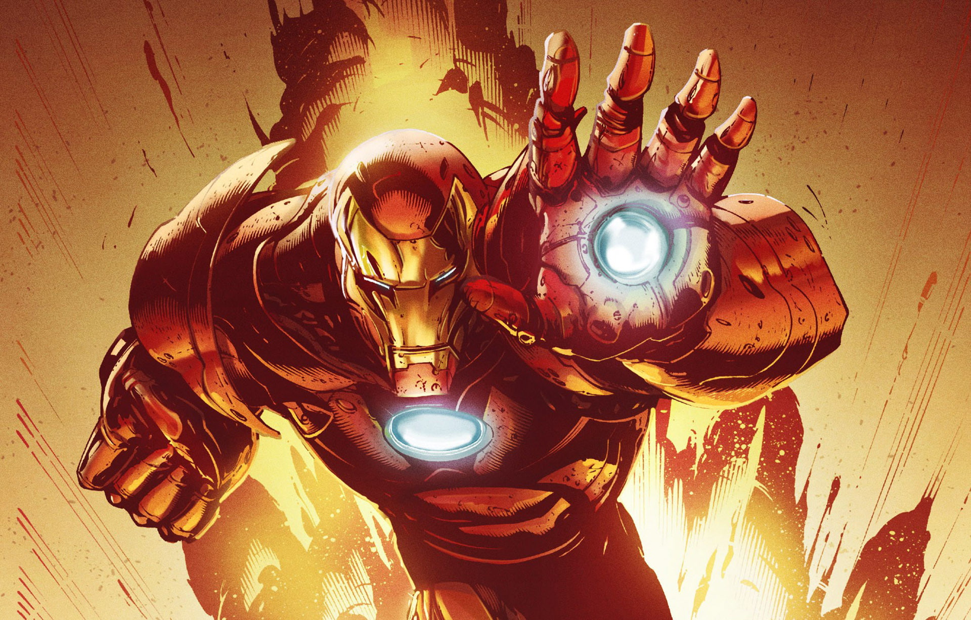 superhero, mask, armor, iron man, 1080P, marvel comics, costume, tony stark, art, HD Wallpaper