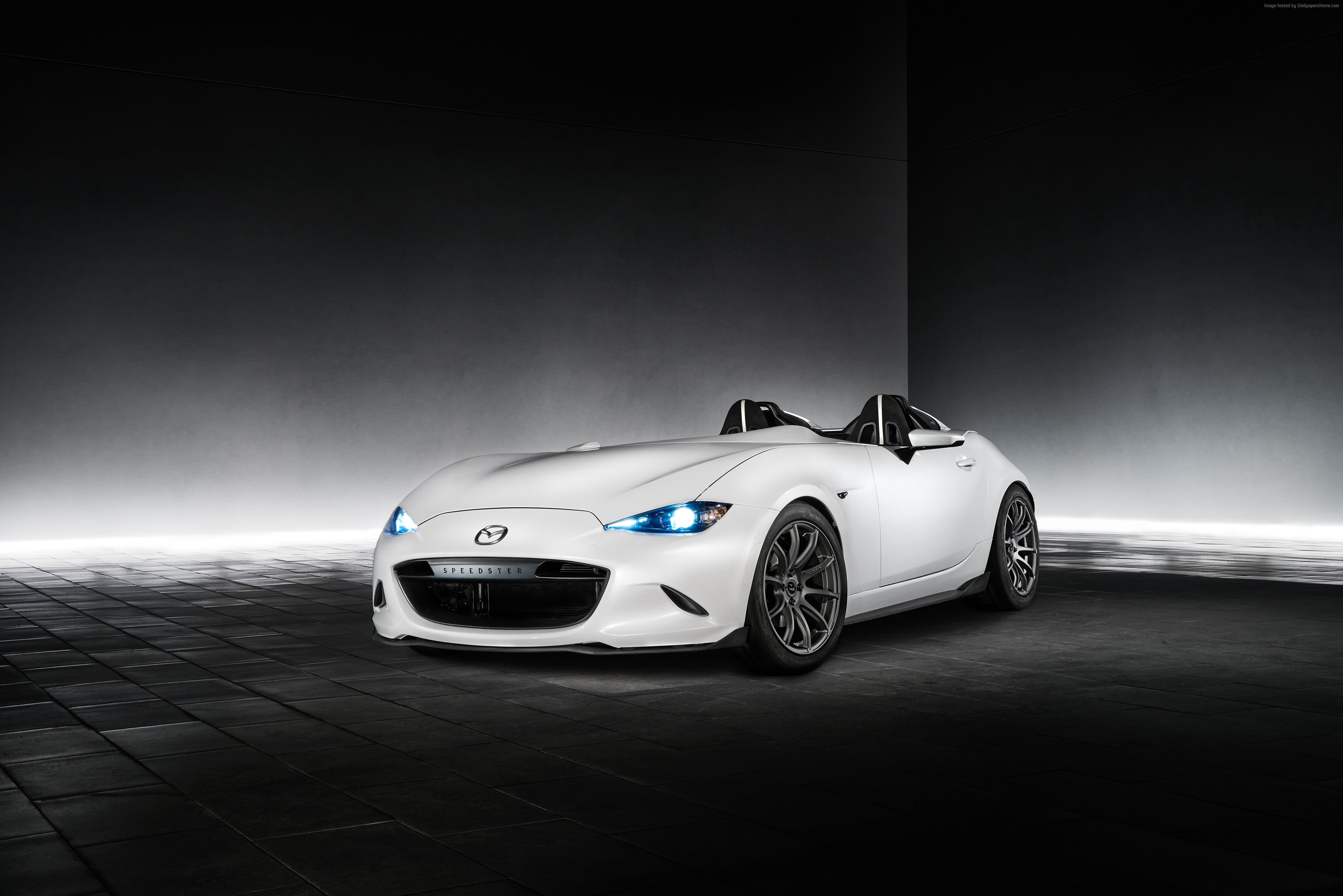 SEMA 2016, 4K, Mazda MX-5 Speedster Evolution, supercar, HD Wallpaper