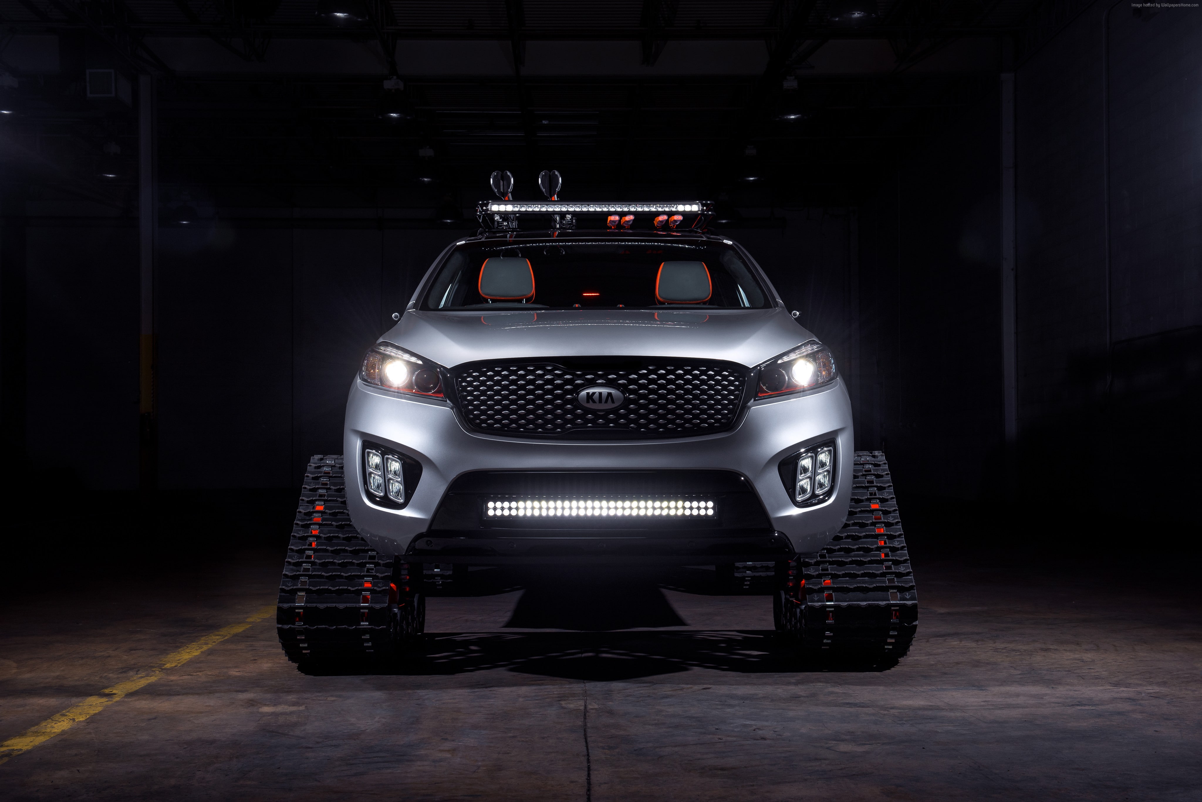 4K, SEMA 2016, Kia Sorento Sky Gondola, HD Wallpaper