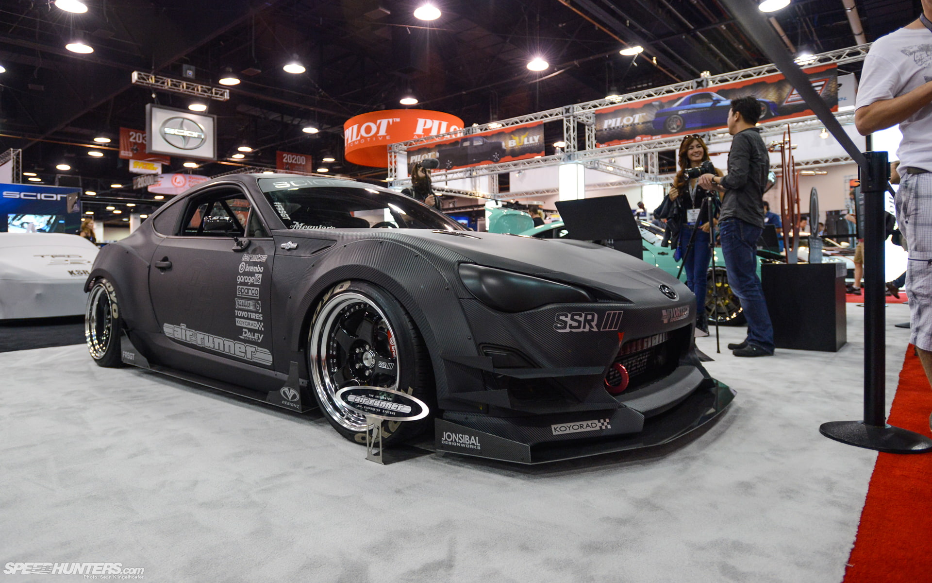 1080P, matte, toyota, s, scion, cars, hd, sema, fr, HD Wallpaper