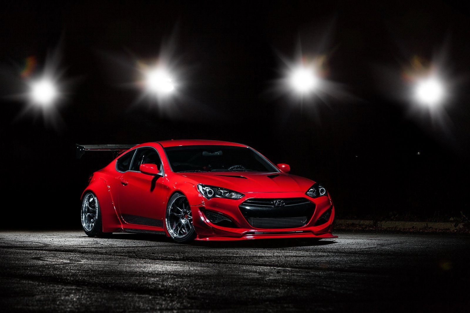 720P, racing, tuning, 2014, genesis, sema, hyundai, cars, coupe, HD Wallpaper