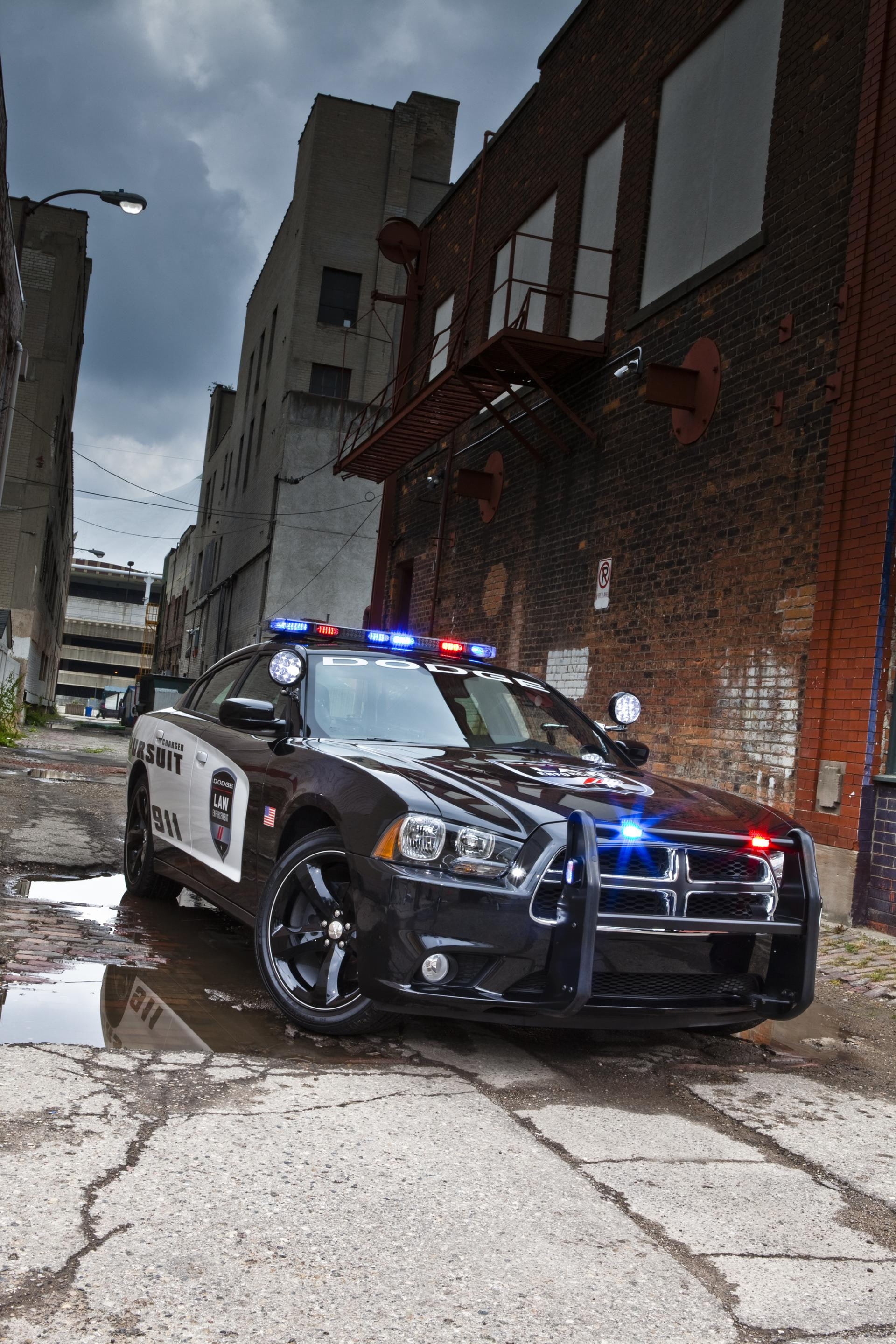 2K, pursuit, srt, car, charger, dodge, Phone HD Wallpaper