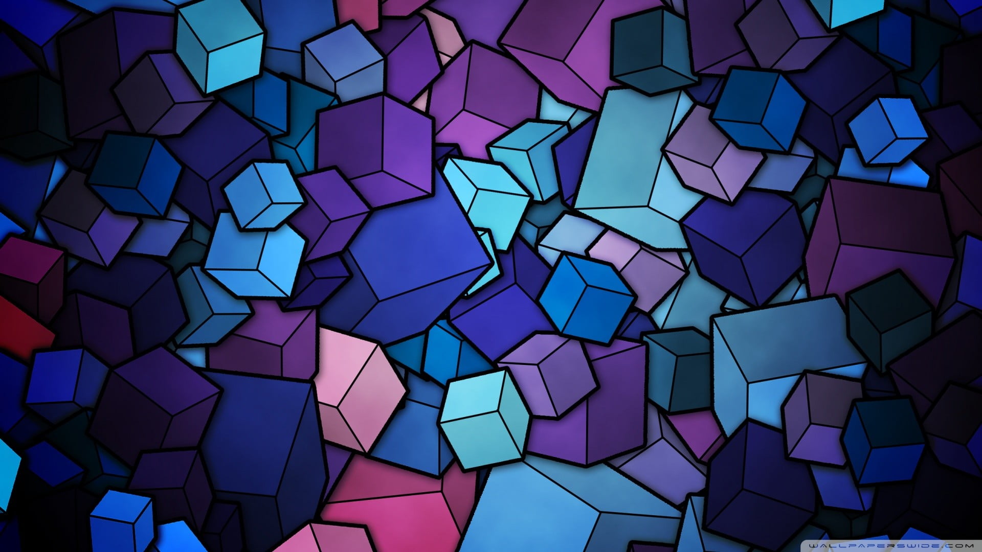 geometric shape, vibrant color, backgrounds, creativity, indoors, studio shot, modern, close-up, art and craft, multicolored, multi colored, abstract, purple, HD Wallpaper