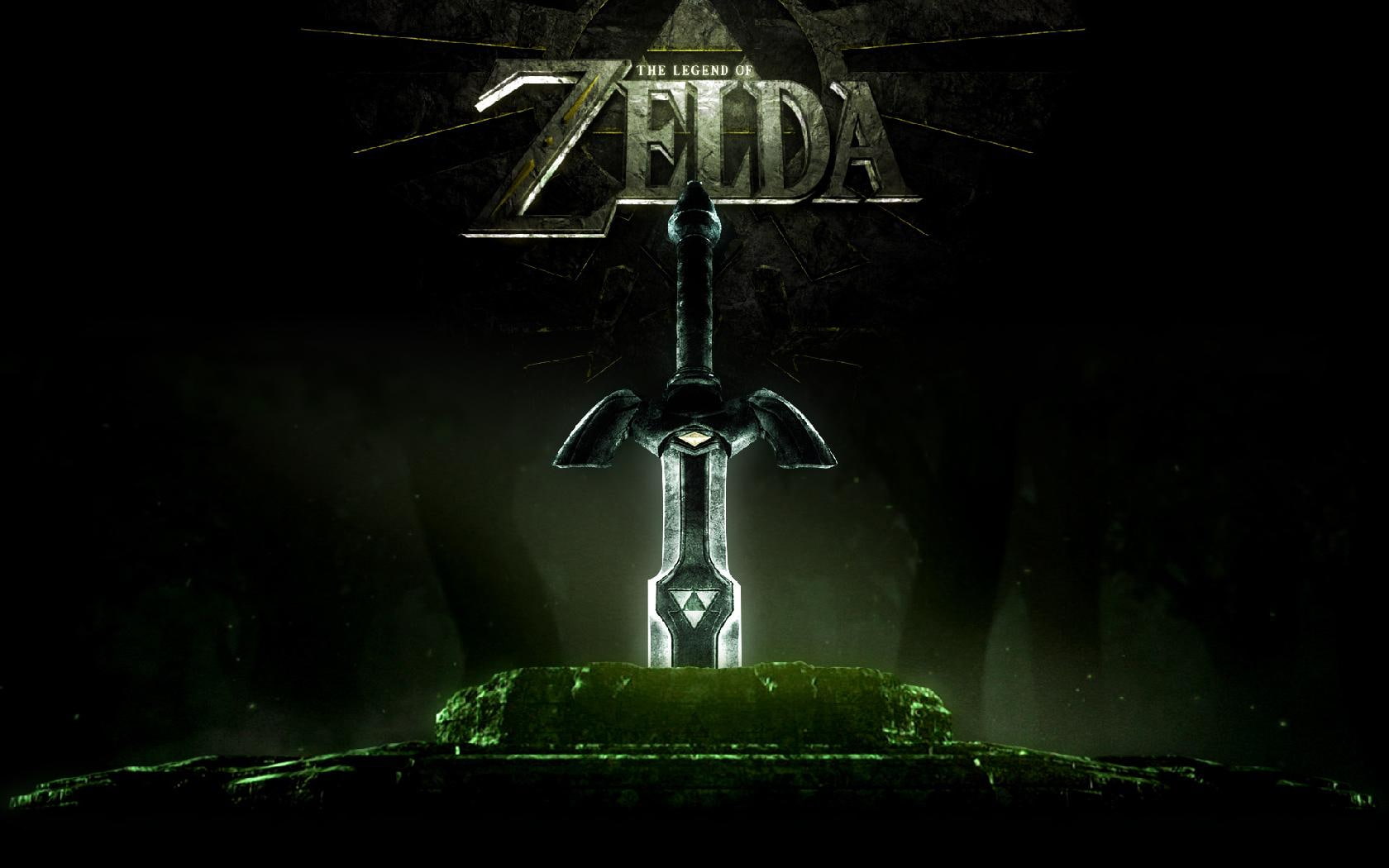 video, The Legend of Zelda, swords, zelda, sword, Triforce, hd, 720P, games, legend, x, master, art, HD Wallpaper