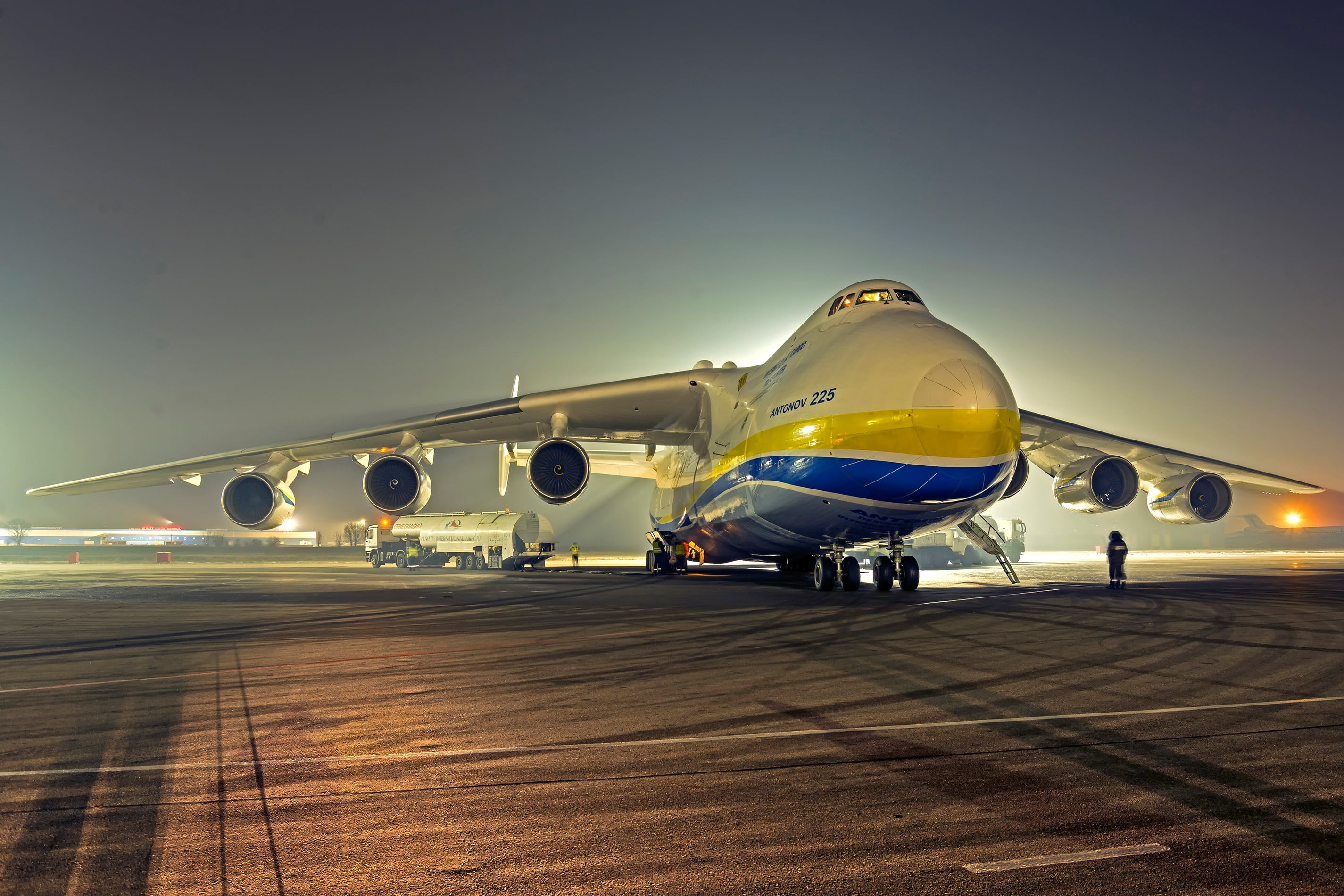 The an-225, 2K, Antonov-225, Mriya, transport, HD Wallpaper