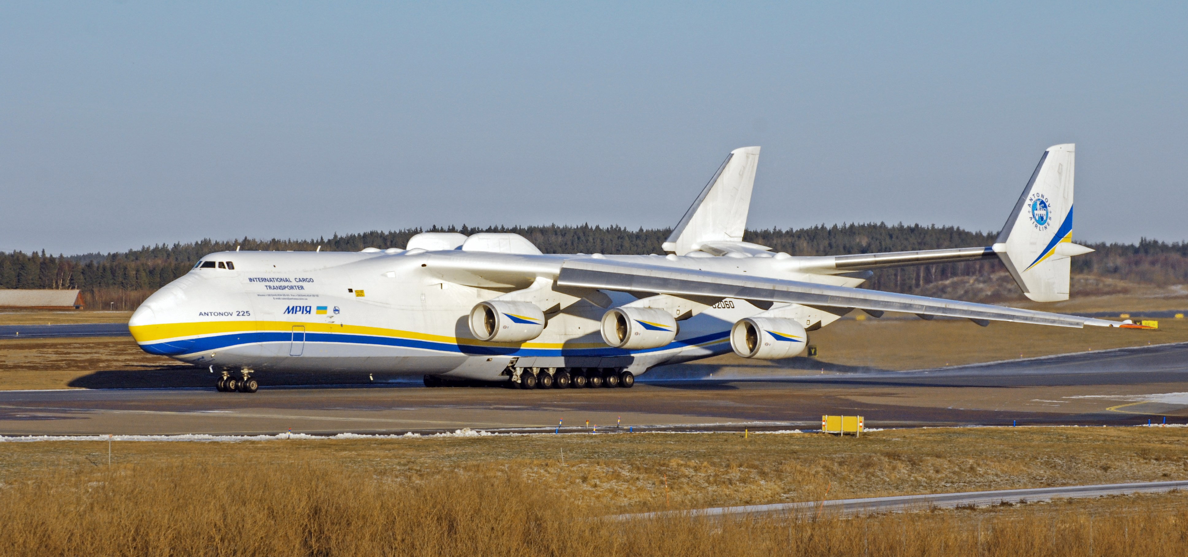 4K, antonov an 225 mriya, HD Wallpaper