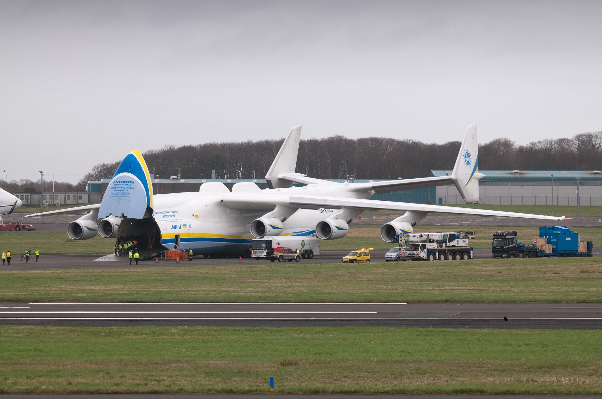 antonov, ukraine, aircrafts, 225, cargo, airplane, transport, 1080P, HD Wallpaper