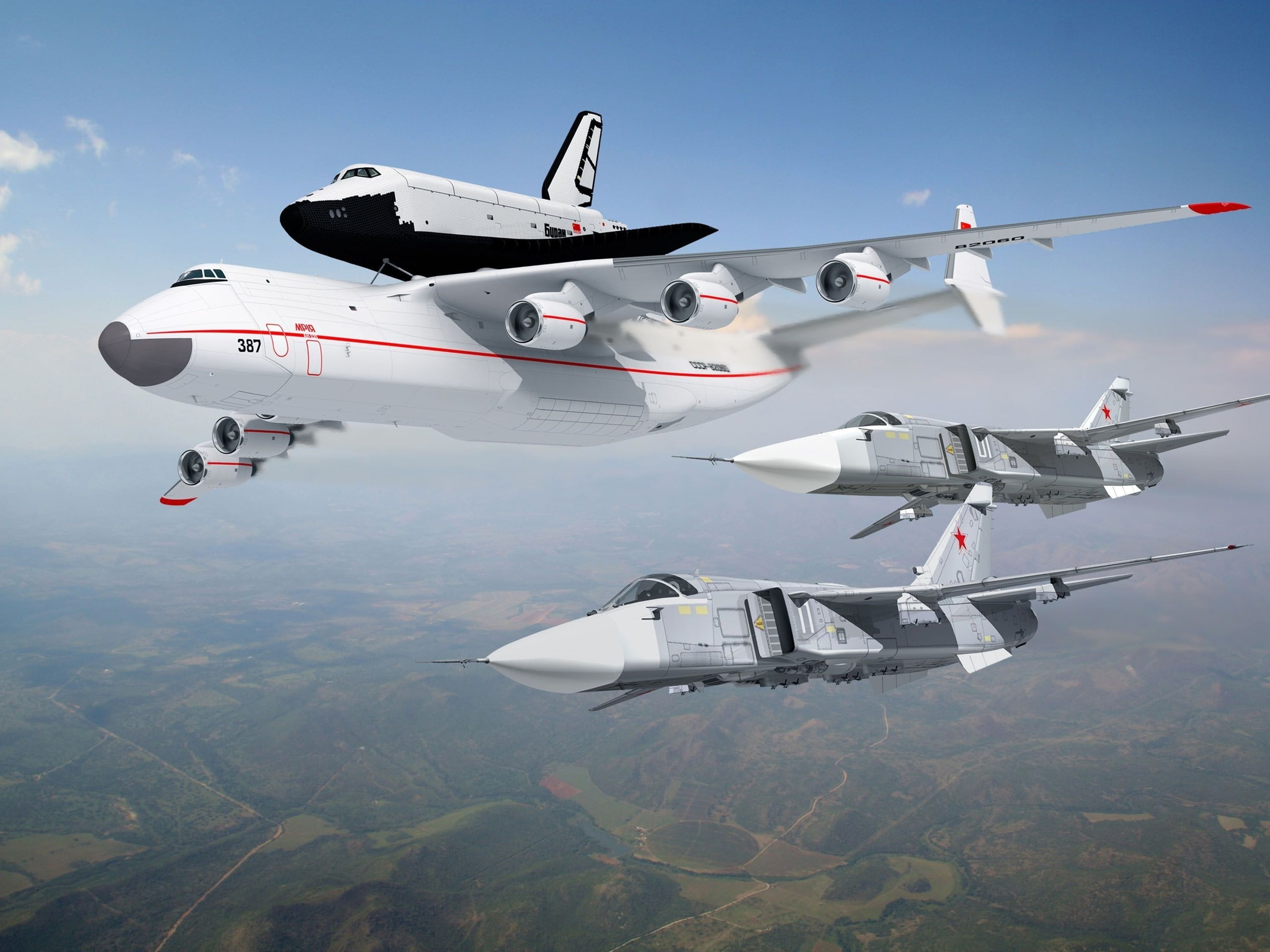 Mriya, fighter, 2K, Blizzard, jets, HD Wallpaper
