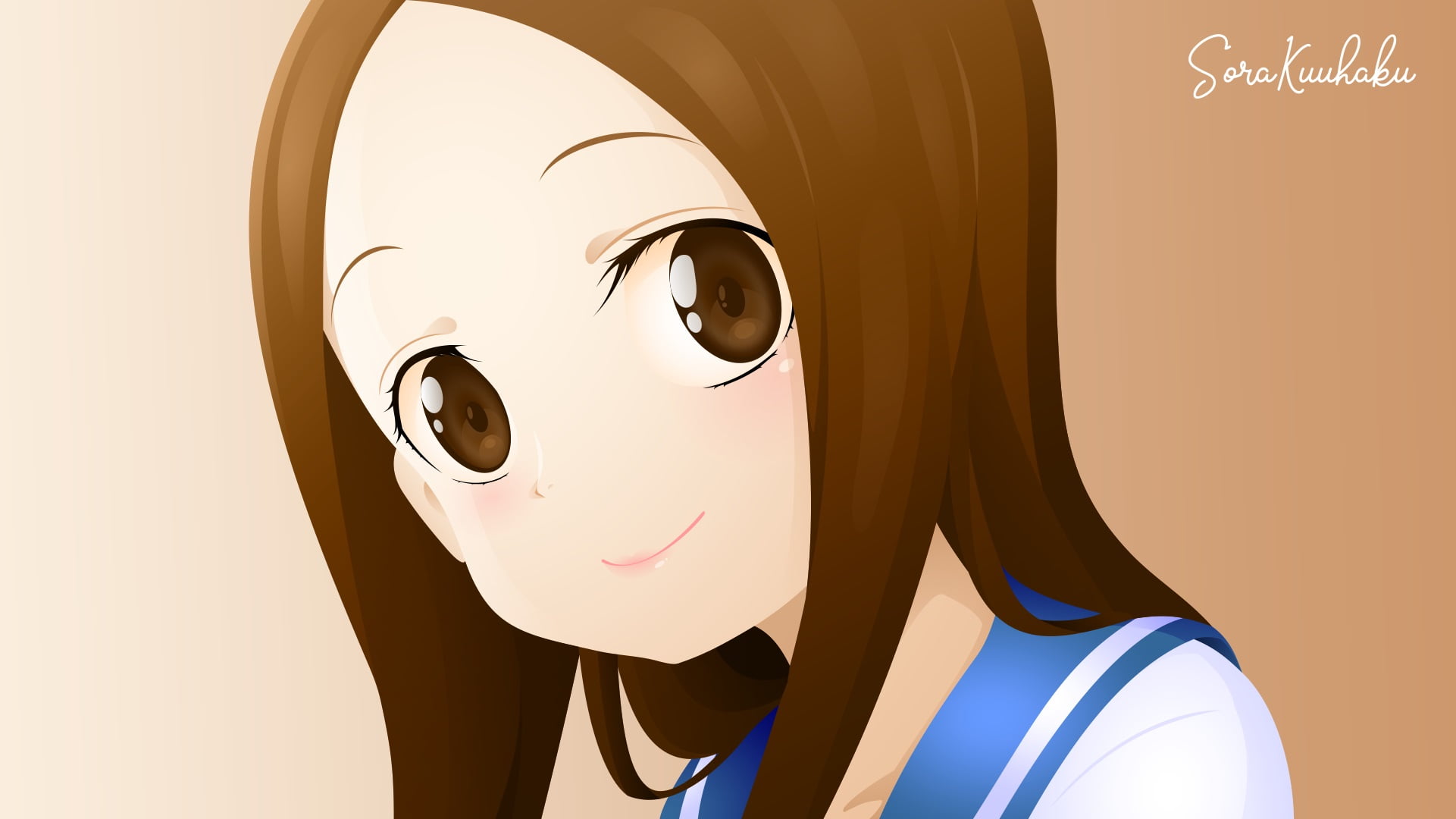 Karakai Jouzu no Takagi-san, 1080P, Takagi (Karakai Jouzu no Takagi-san), Anime, HD Wallpaper