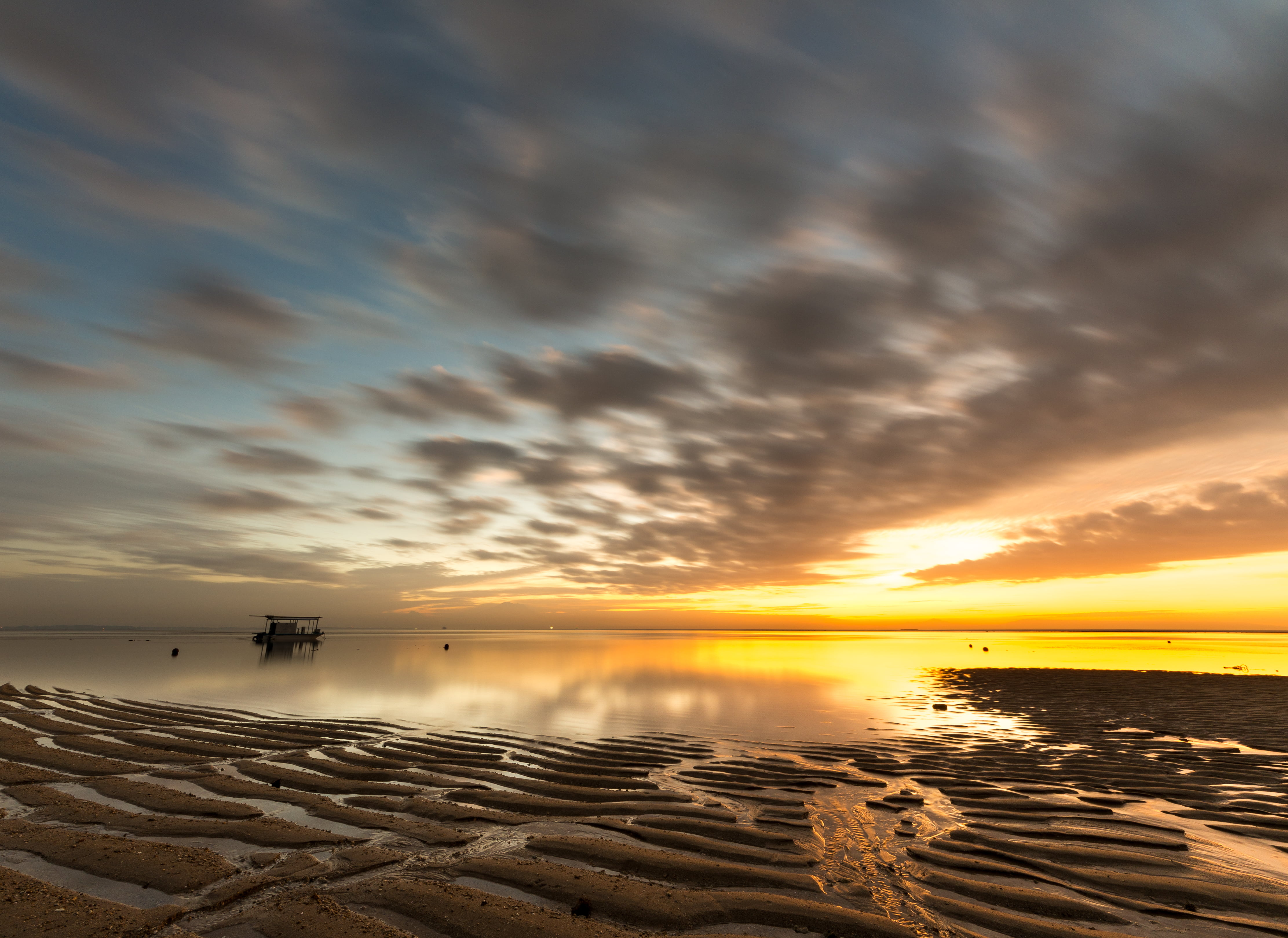 Lee  beach, sea, nd, sigma, 8mm, summer, sun, sunrise, body of water, K5-II, reflection, 4K, sunset, impressions, Outdoor, beach, hitech, XIII, sky, sand, HD Wallpaper