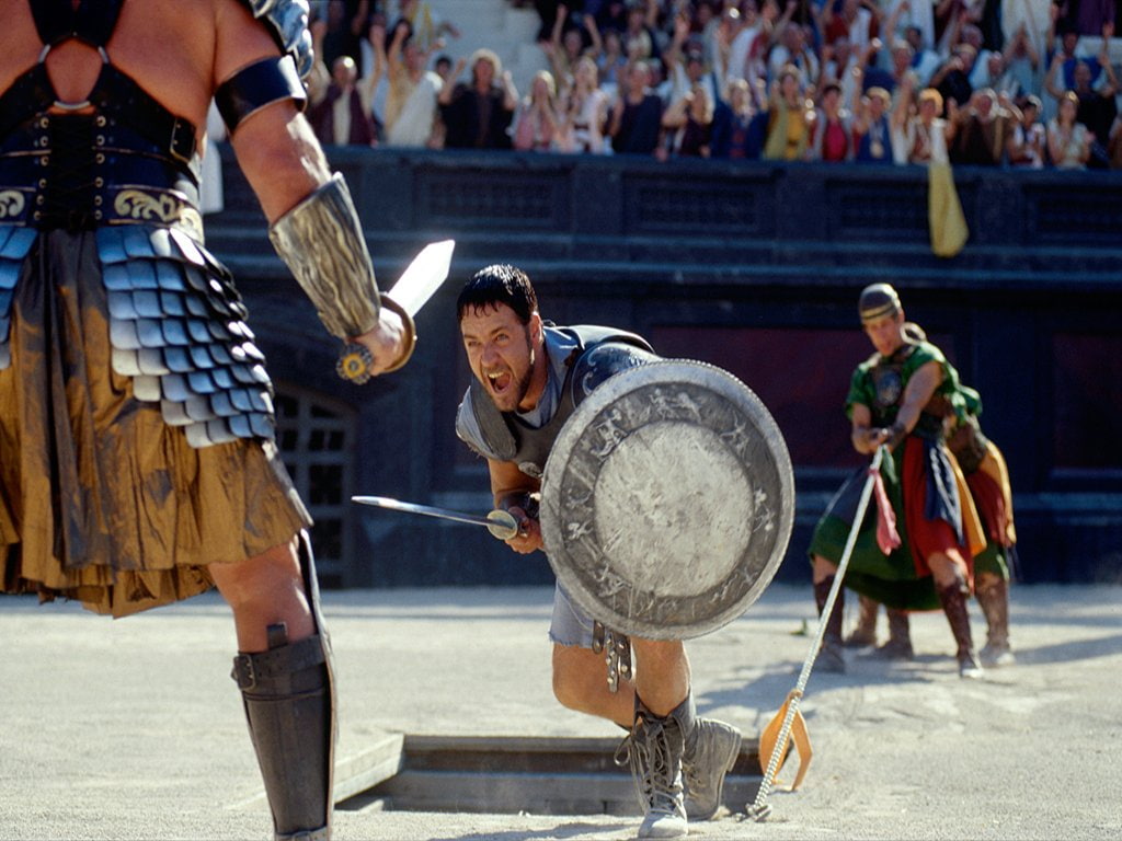 art, Action, Gladiator, war, battle, 480P, movies, entertainment, hd, HD Wallpaper